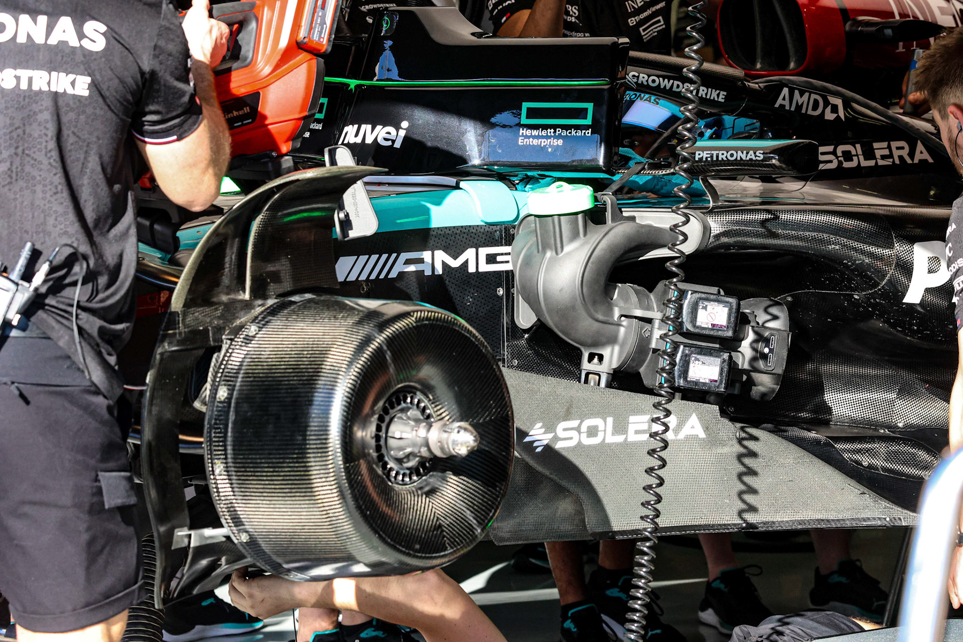 Mercedes-AMG Petronas F1 Team; Formel 1 Pre-Season Tests Bahrain. Mittwoch, 21.02.2024