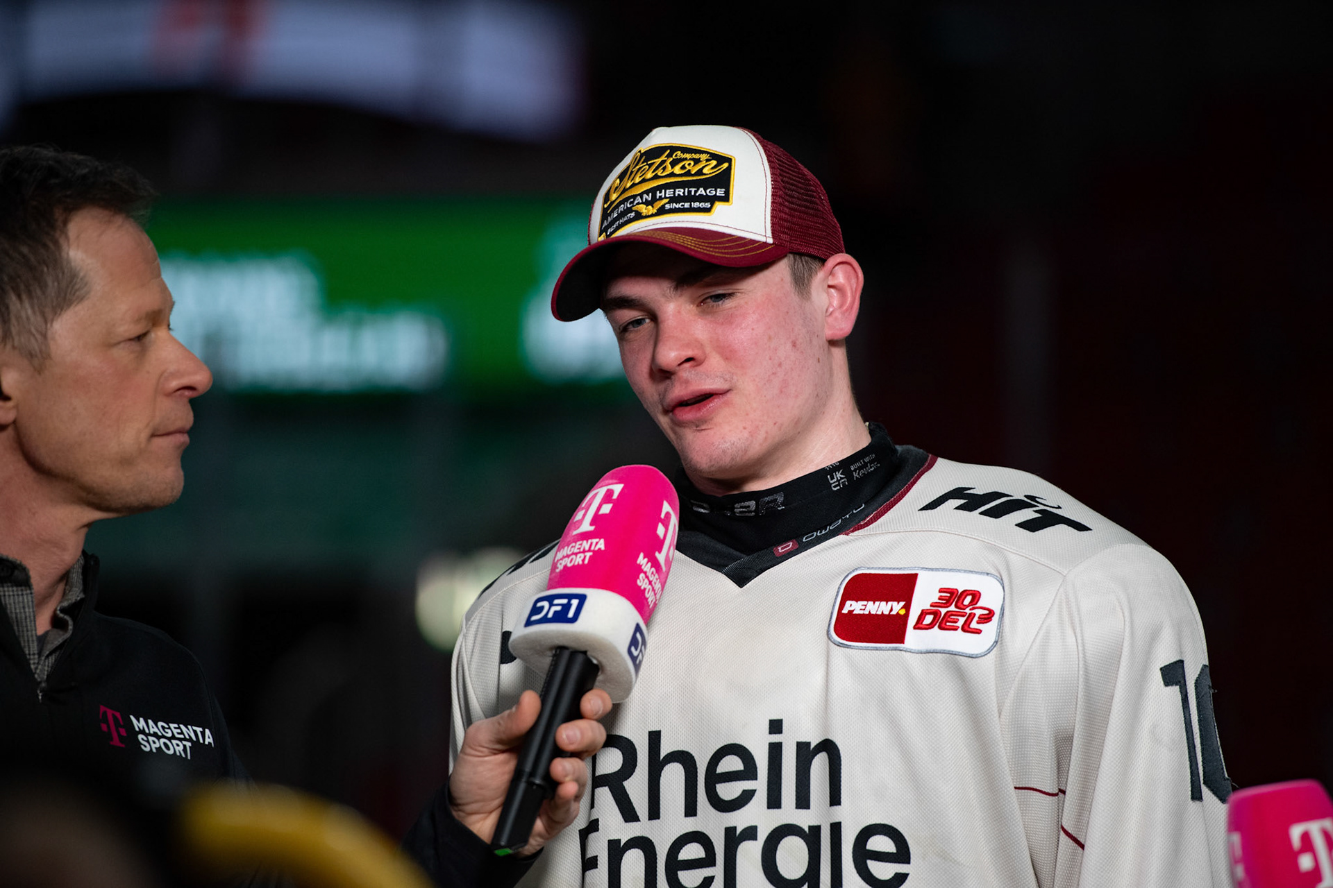 Justin Schütz; DEL Düsseldorfer EG - Kölner Haie, 25.02.2024