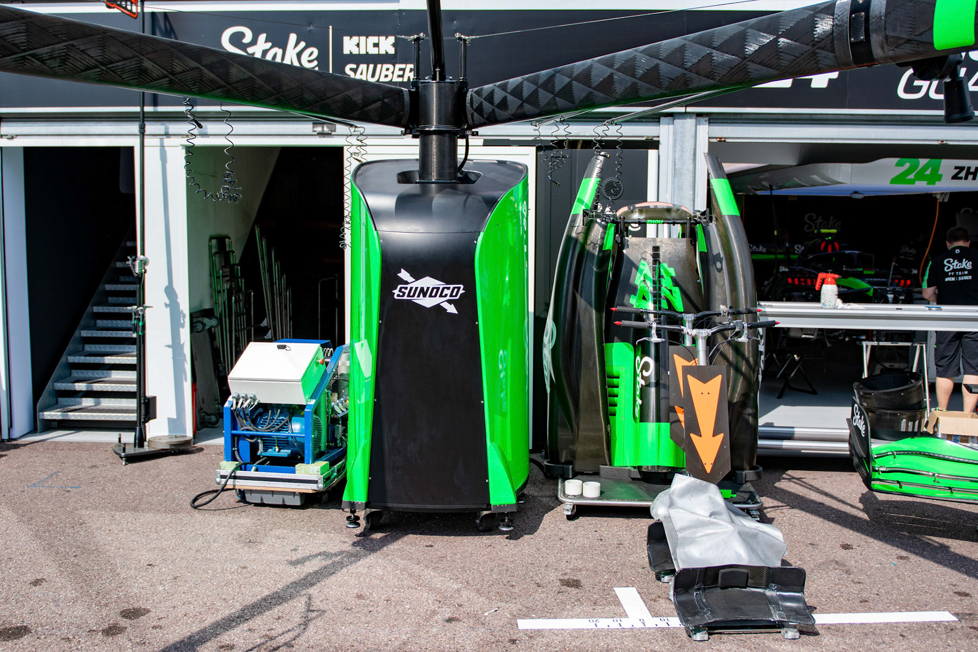 Stake F1 Team Kick Sauber; Formel1 GP Monaco Donnerstag, 23.05.2024