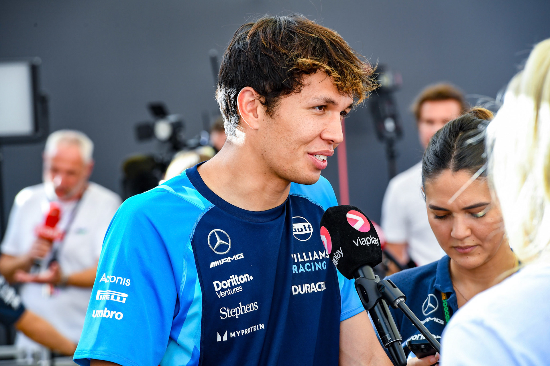 Alexander Albon (THA) Williams Racing;Formel 1 GP Abu Dhabi. Donnerstag 23.11.2023