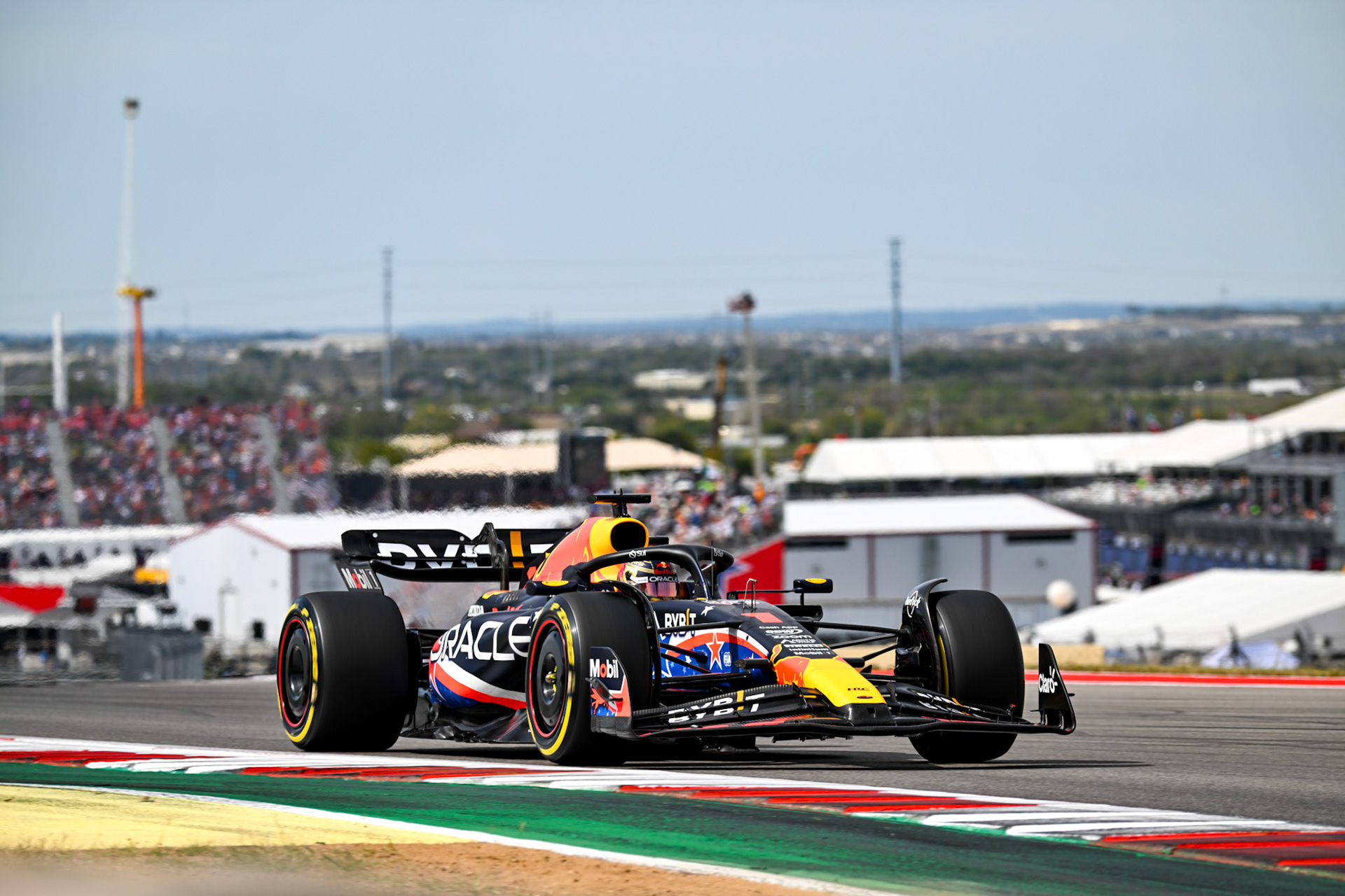 Max Verstappen (NED) Red Bull Racing;Formel 1 GP USA Austin Texas. Samstag 21.10.2023