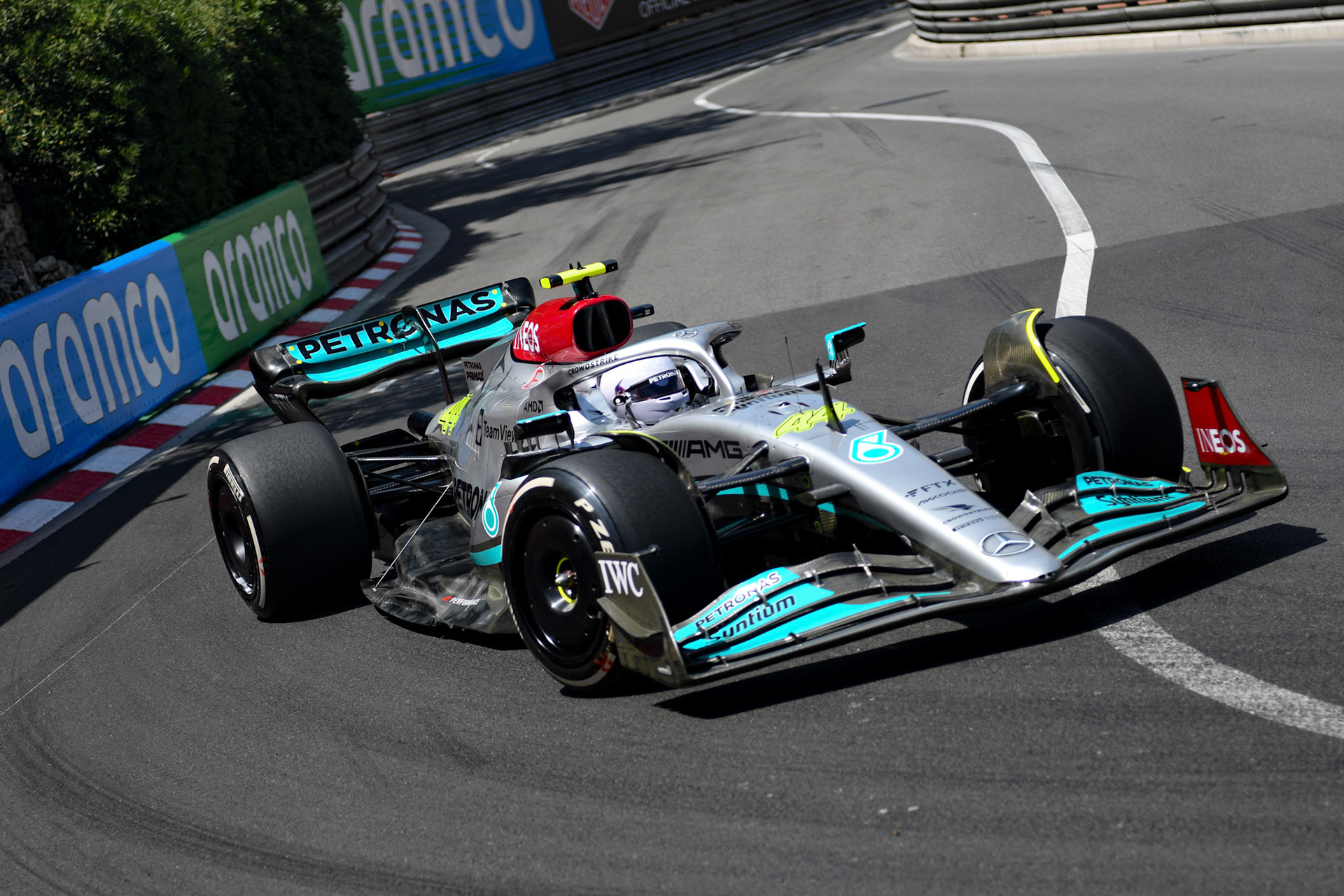 Lewis Hamilton (GBR) Merceds AMG Petronas F1 Team; Formel 1 Monaco am 27.05.2022