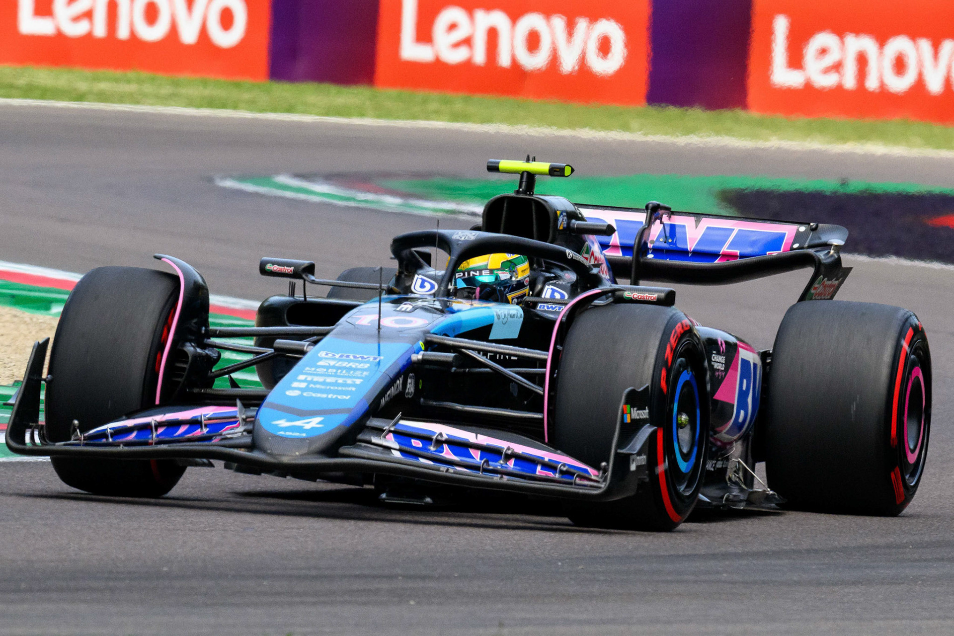 Pierre Gasly #10, BWT Alpine F1 Team; F1 GP Imola / Italien Sonntag, 19.05.2024