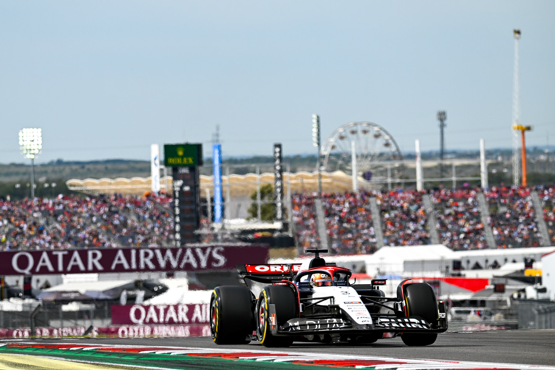 Daniel Ricciardo (AUS) Scuderia Alpha Tauri;Formel 1 GP USA Austin Texas. Samstag 21.10.2023
