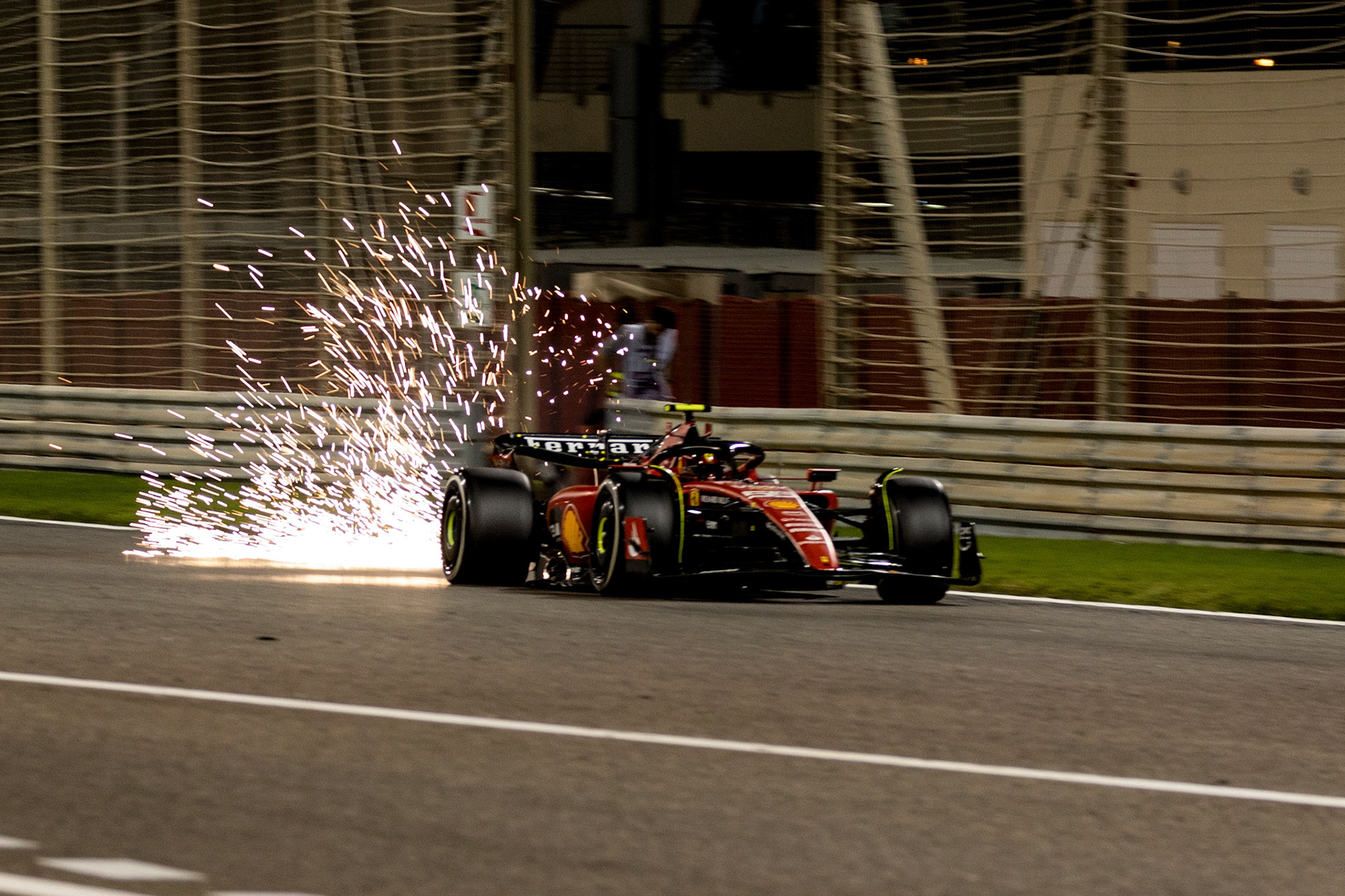 Carlos Sainz (ESP) Scuderia Ferrari; Formel 1 GP Bahrain. Sonntag 05.03.2023