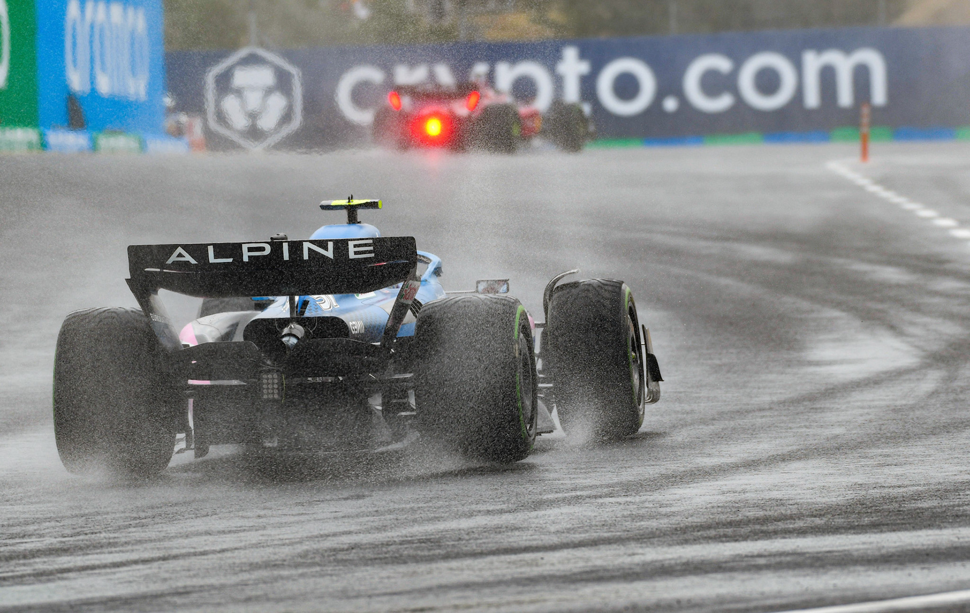 Esteban Ocon (FRA) Alpine F1 Team; Formel 1 Ungarn am 30.07.2022