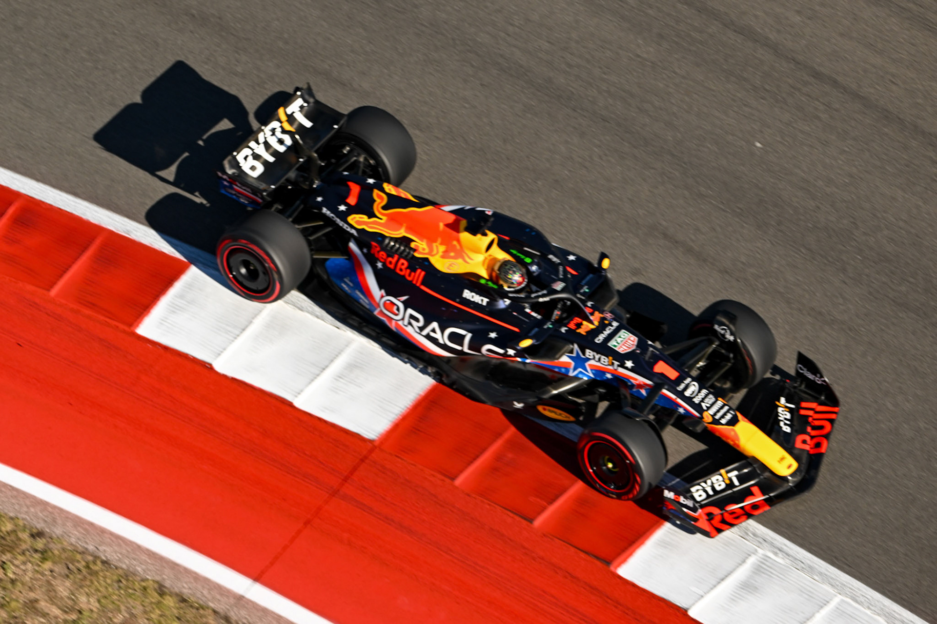 Max Verstappen (NED) Red Bull Racing;Formel 1 GP USA Austin Texas. Samstag 21.10.2023