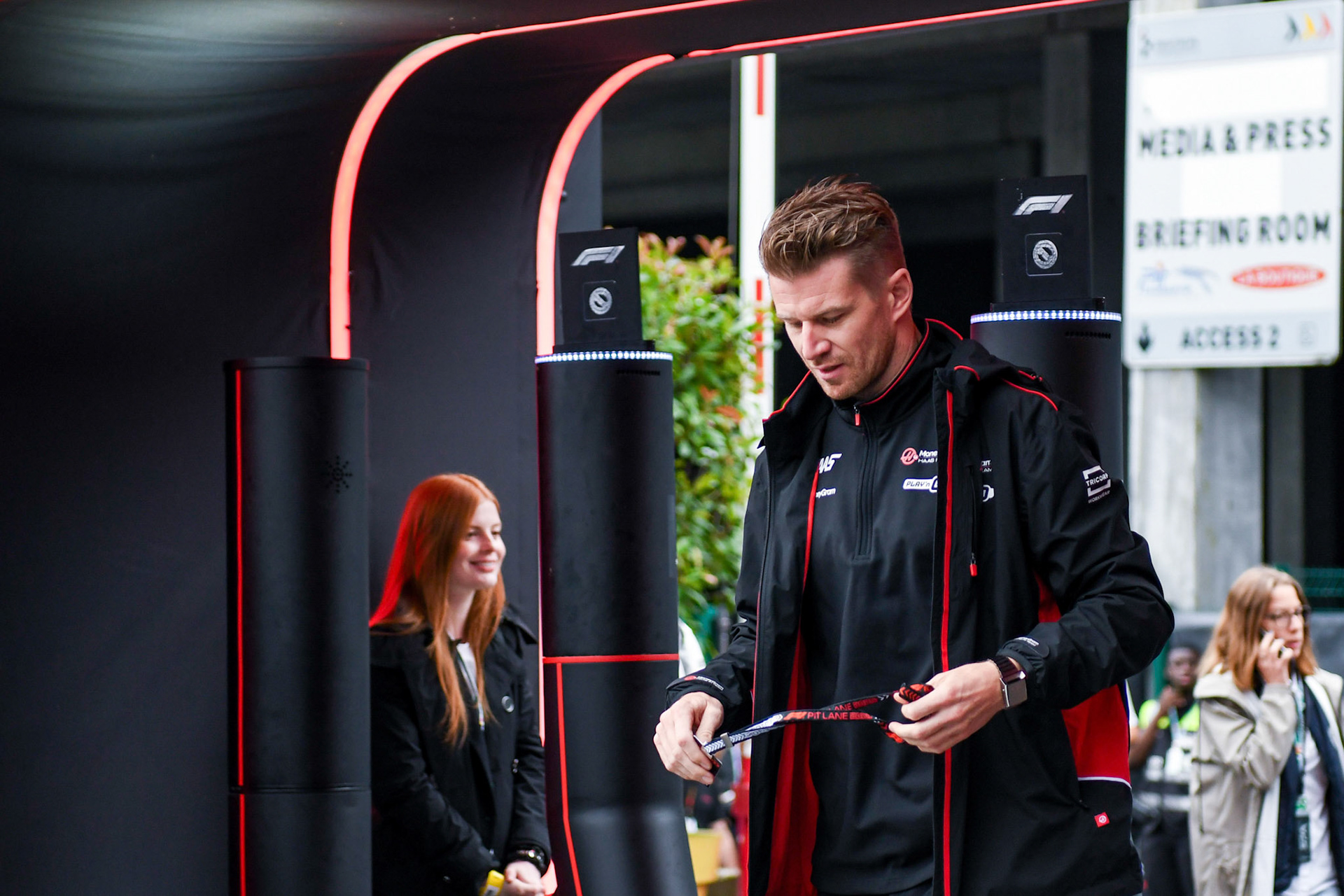 Nico Hülkenberg #27, MoneyGram Haas F1 Team;Formel 1 GP Spa / Belgien. Samstag, 27.07.2024