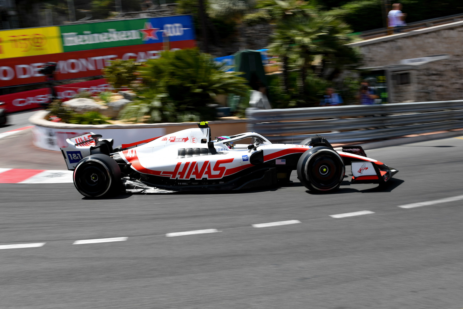 Mick Schumacher (GER) Haas F1 Team; Formel 1 Monaco am 27.05.2022