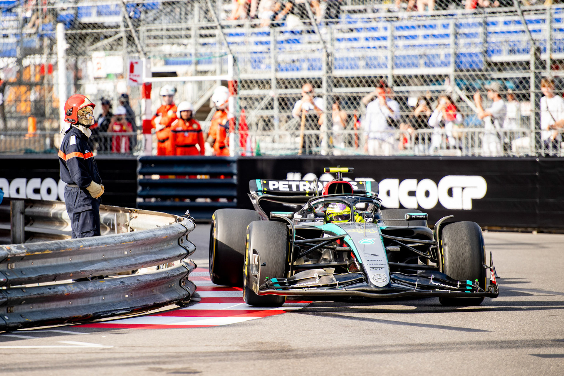 Lewis Hamilton #44, Mercedes-AMG Petronas F1 Team; Formel1 GP Monaco Freitag, 24.05.2024