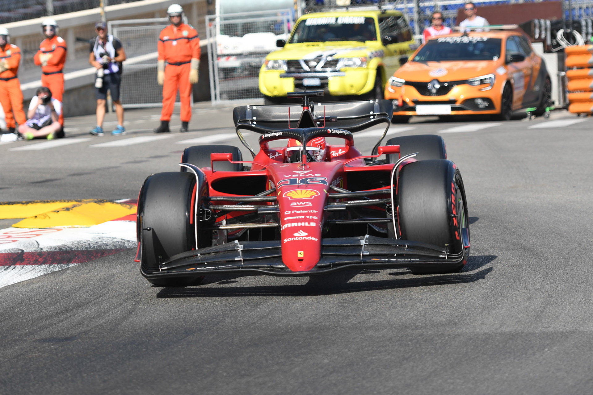 Charles Leclerc (MCO) Scuderia Ferrari; Formel 1 Monaco am 27.05.2022