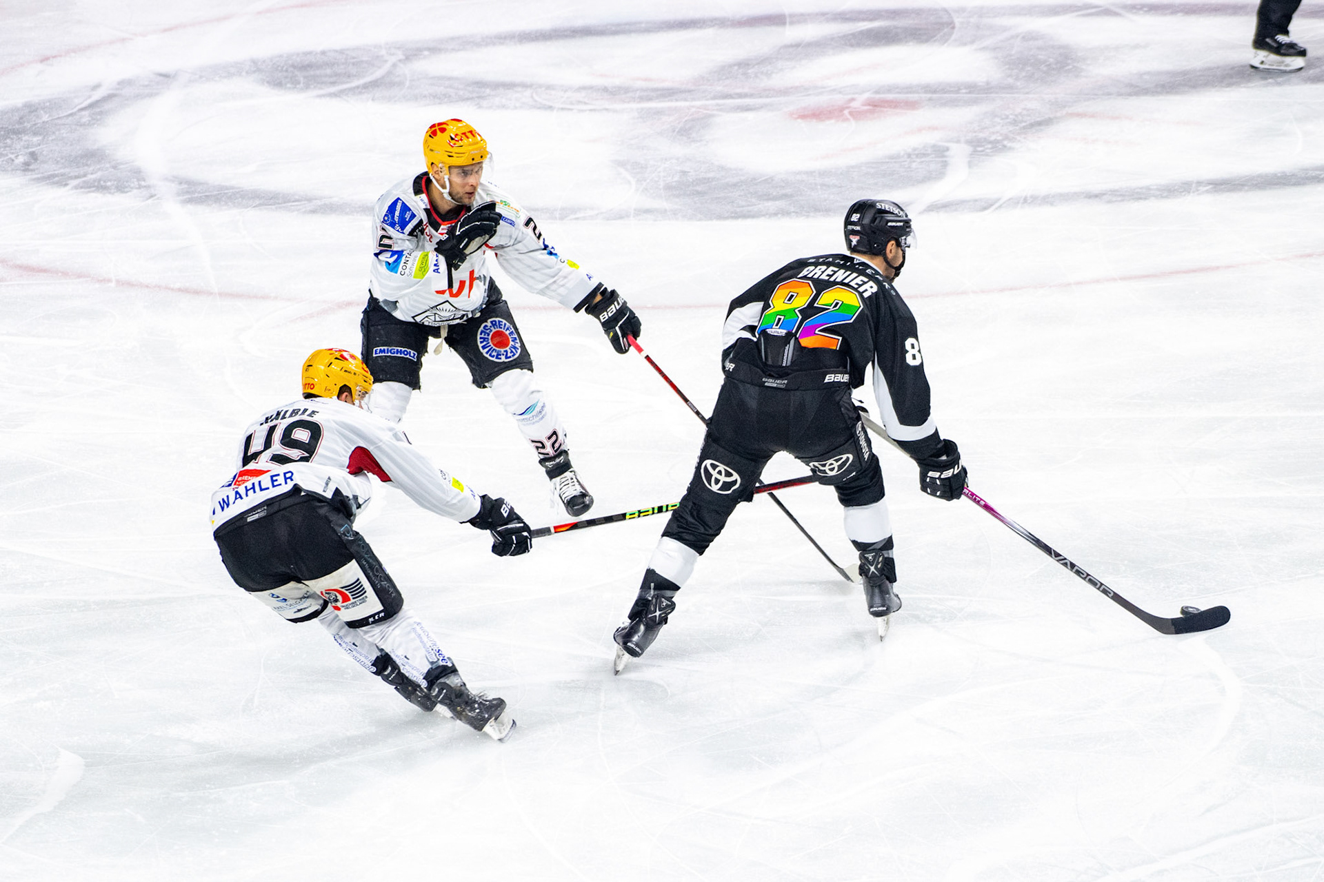 Alexandre Grenier; DEL Kölner Haie - Bremerhaven Fischtown Pinguins, 01.11.2023