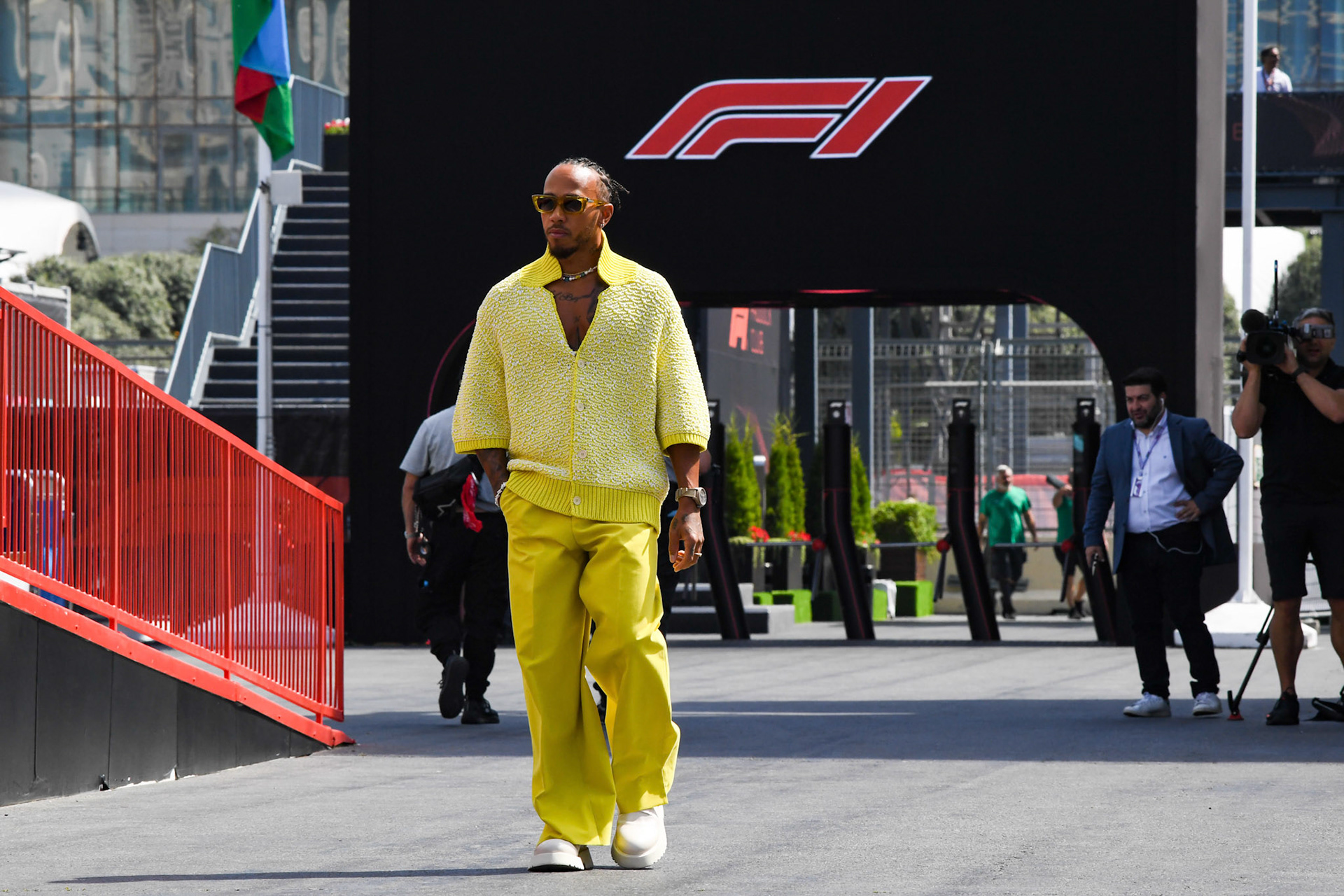 Lewis Hamilton (GBR) Mercedes AMG F1 Team; Formel 1 GP Baku Azerbaijan. Samstag 29.04.2023