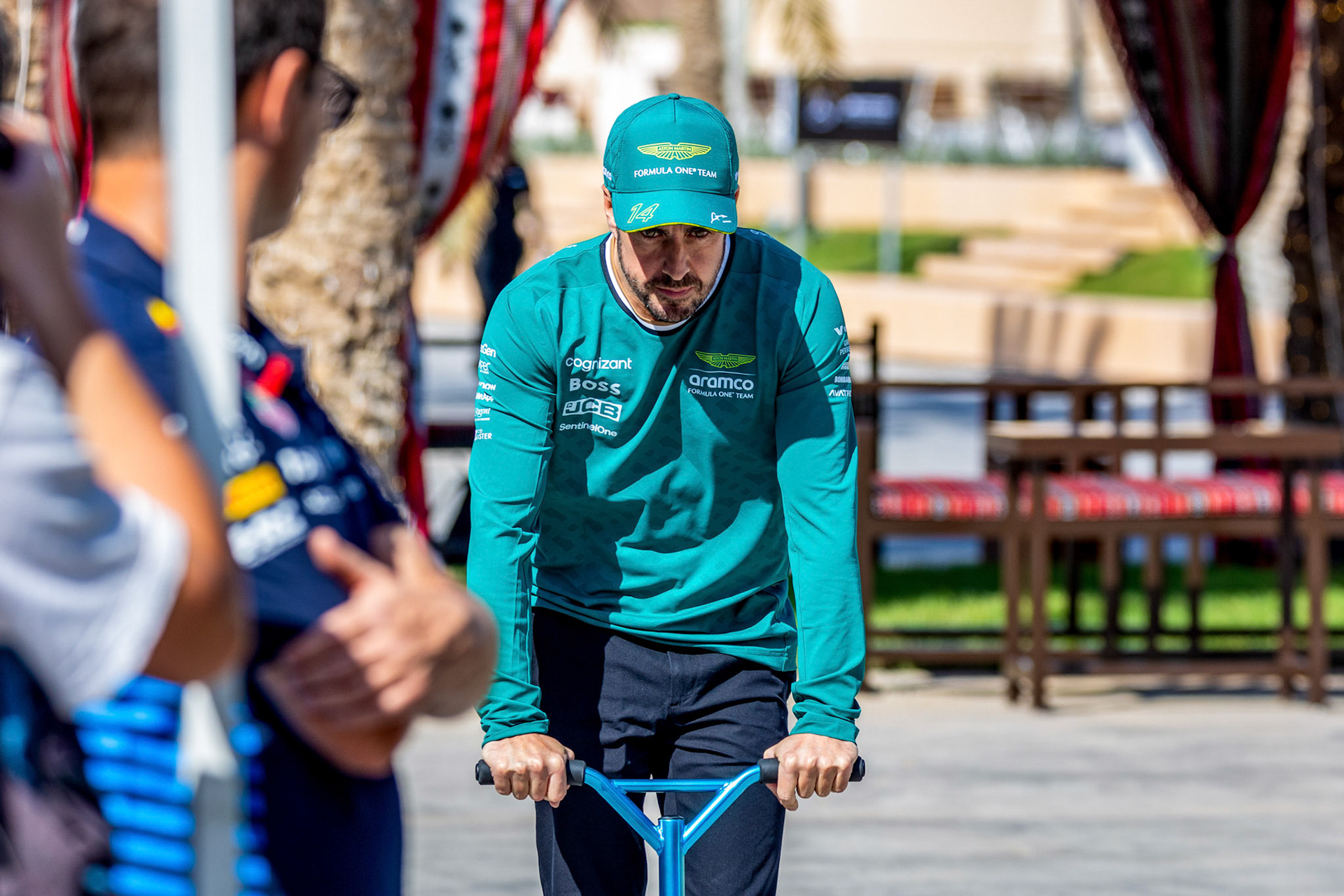 Fernando Alonso #14, Aston Martin Aramco F1 Team; Formel 1 Pre-Season Tests Bahrain. Donnerstag, 22.02.2024