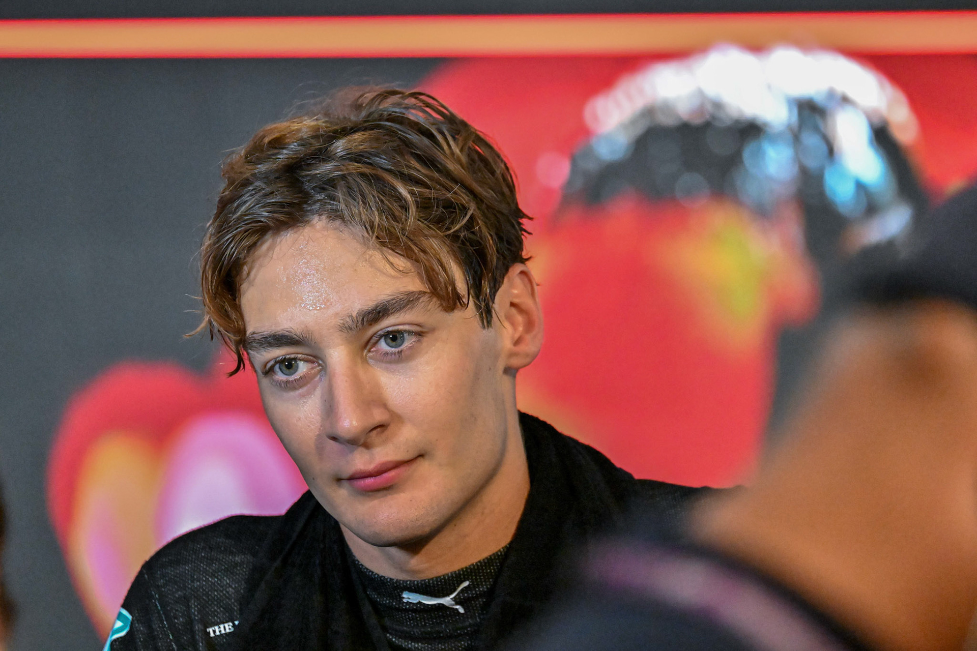 George Russell (GBR) Mercedes AMG F1 Team; Formel 1 GP Abu Dhabi. Samstag 25.11.2023