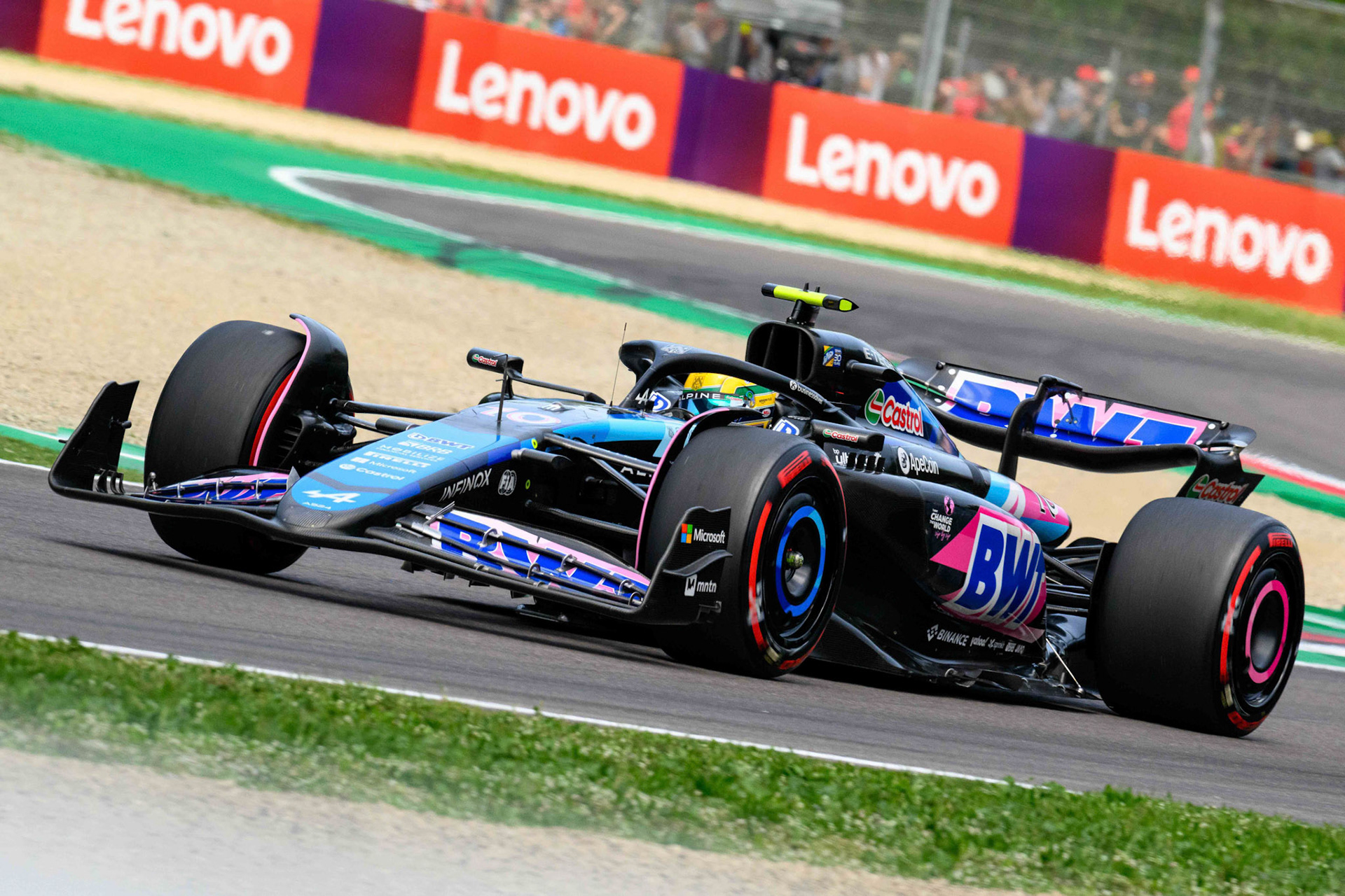 Pierre Gasly #10, BWT Alpine F1 Team; F1 GP Imola / Italien Sonntag, 19.05.2024