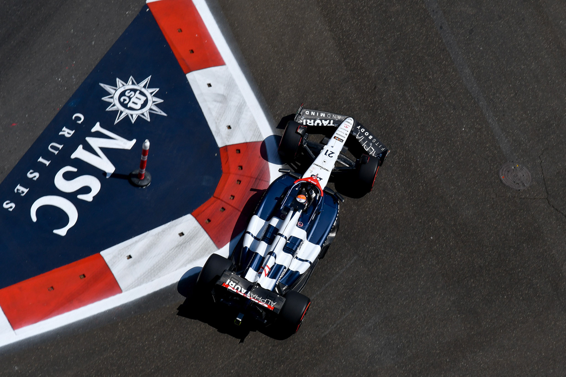 Nyck de Vries (NED) Scuderia Alpha Tauri; Formel 1 GP Baku Azerbaijan. Freitag 28.04.2023