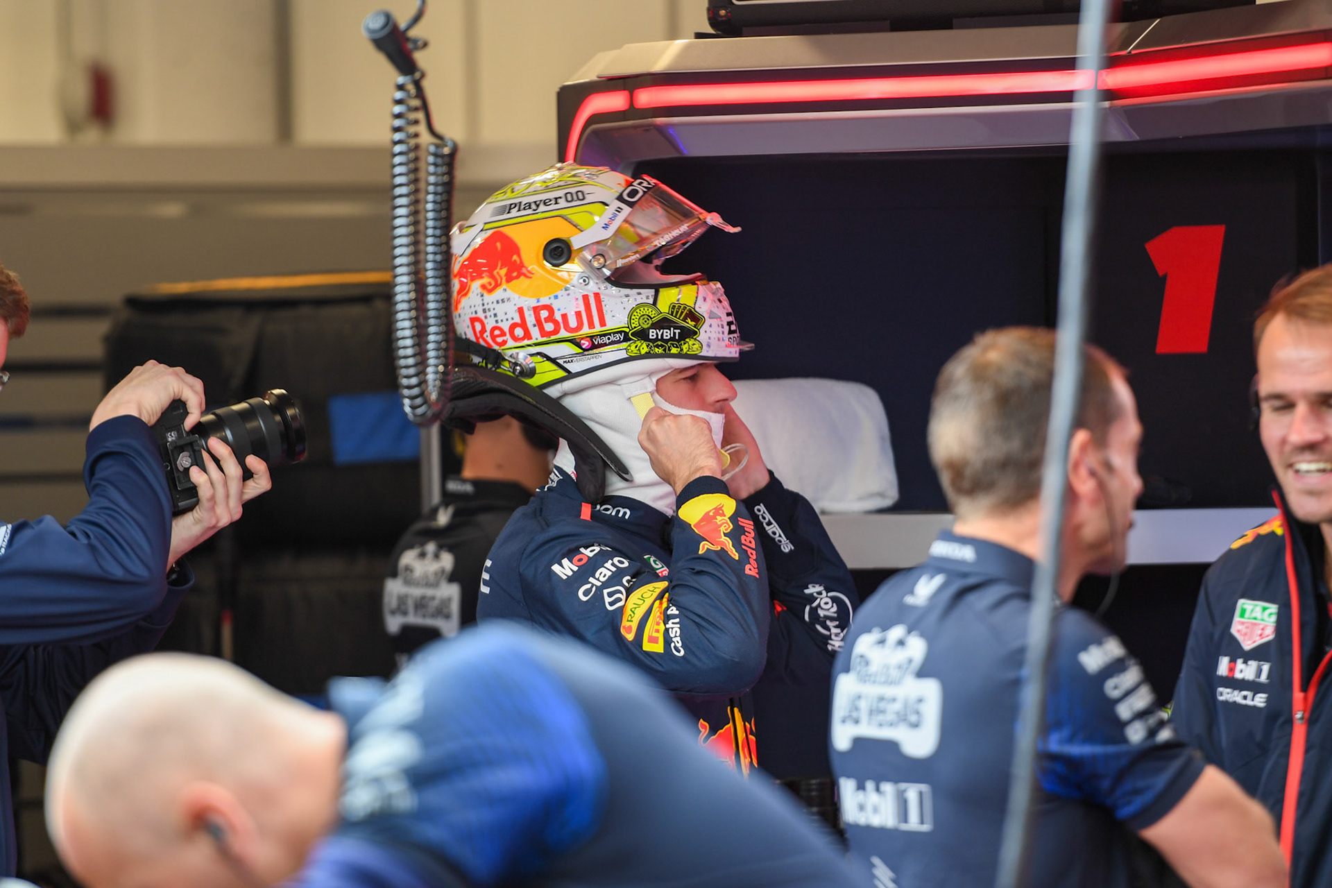 Max Verstappen (NED) Red Bull Racing;Formel 1 GP USA Las Vegas. Samstag 18.11.2023