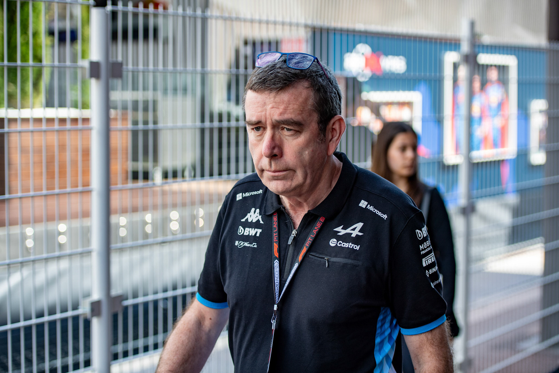 Bruno Famin, Teamchef BWT Alpine F1 Team; Formel1 GP Monaco Samstag, 25.05.2024