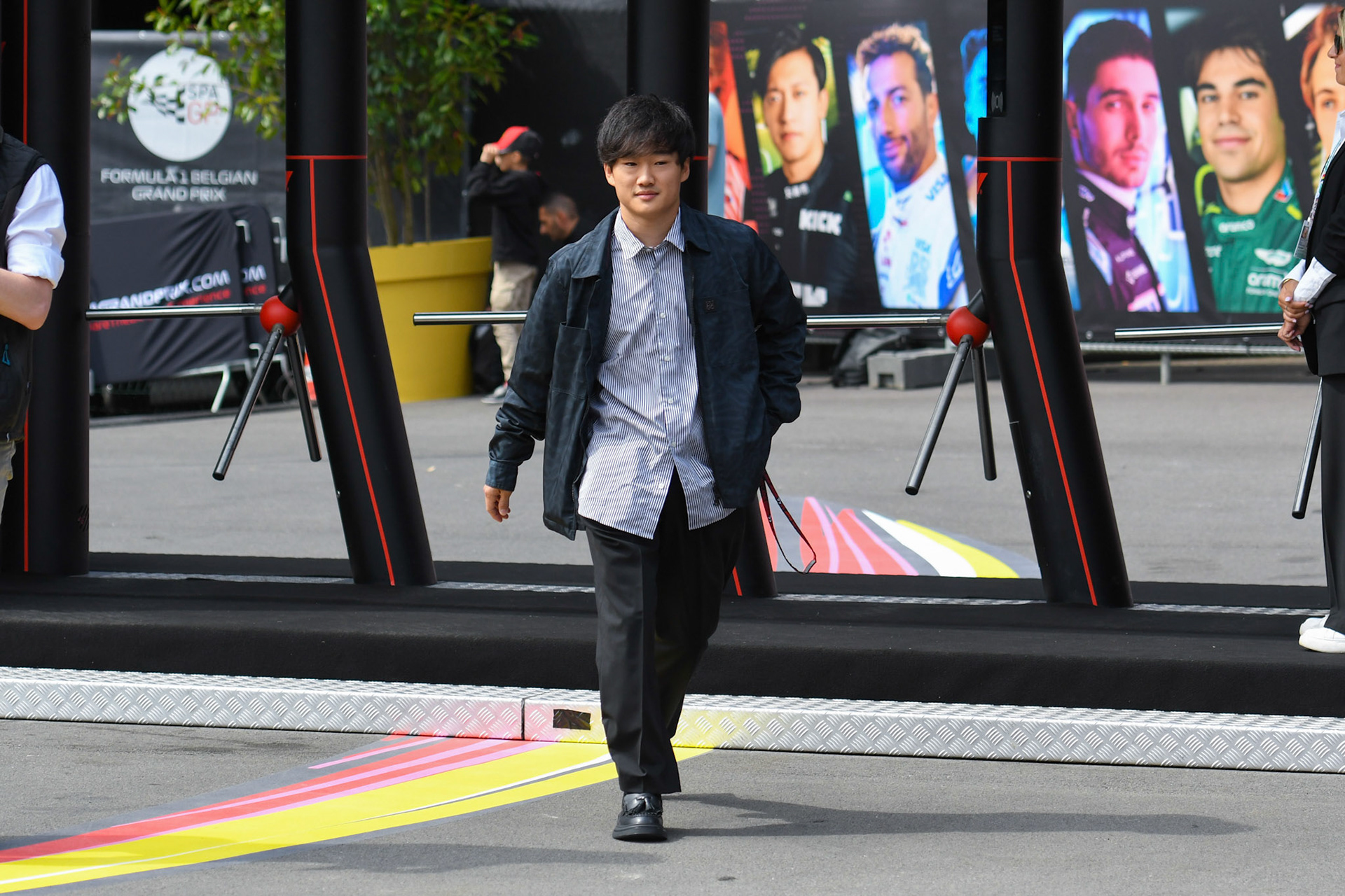 Yuki Tsunoda #22, Visa Cash App RB Formula One Team;Formel 1 GP Spa / Belgien. Donnerstag, 25.07.2024