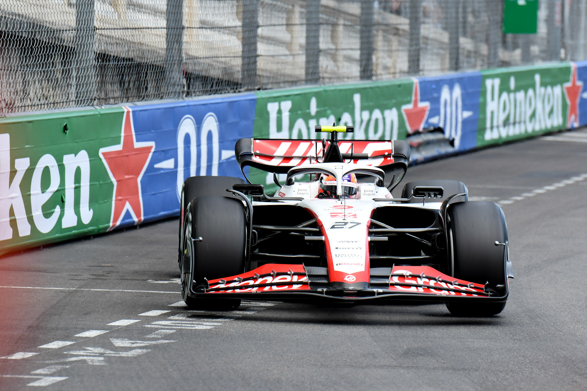 Nico Hülkenberg (GER) Haas F1 Team; Formel 1 GP Monaco. Sonntag 28.05.2023
