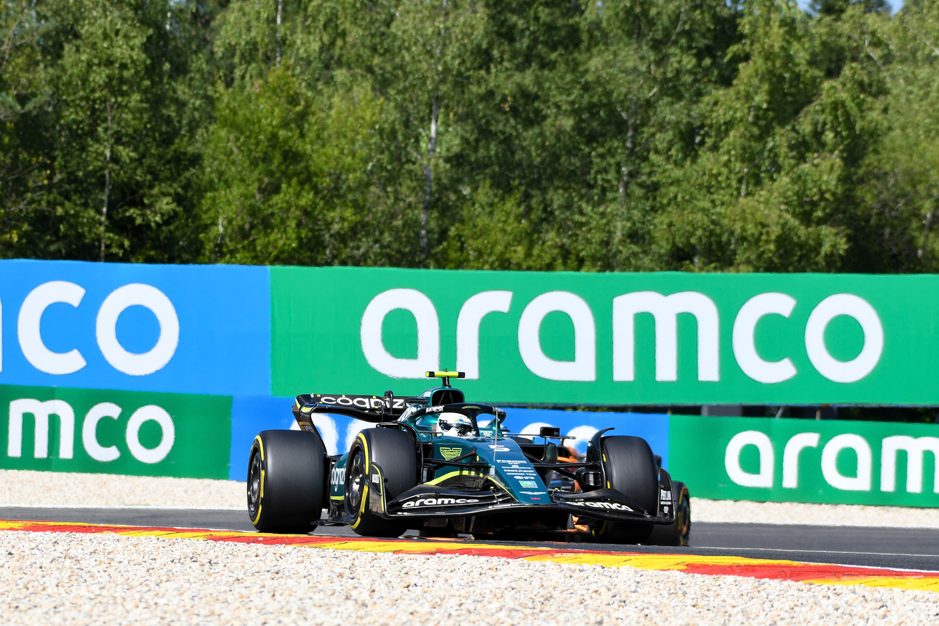Sebastian Vettel (Ger) Aston Martin Cognizant Formula One Team; Formel 1 GP Belgien, Sonntag, 28.08.2022