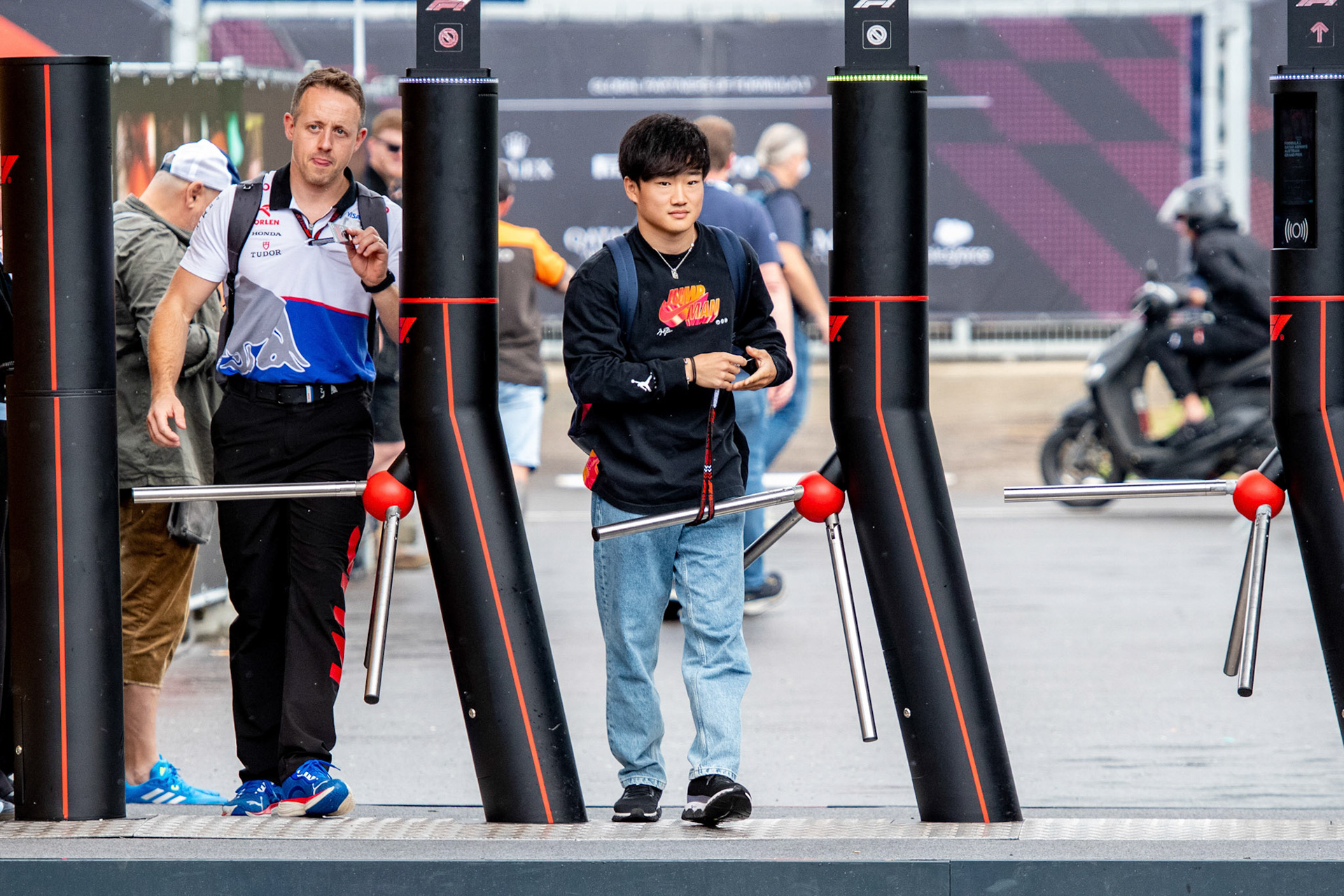 Yuki Tsunoda #22, Visa Cash App RB Formula One Team;Formel 1 GP Austria / Österreich. Donnerstag, 27.06.2024