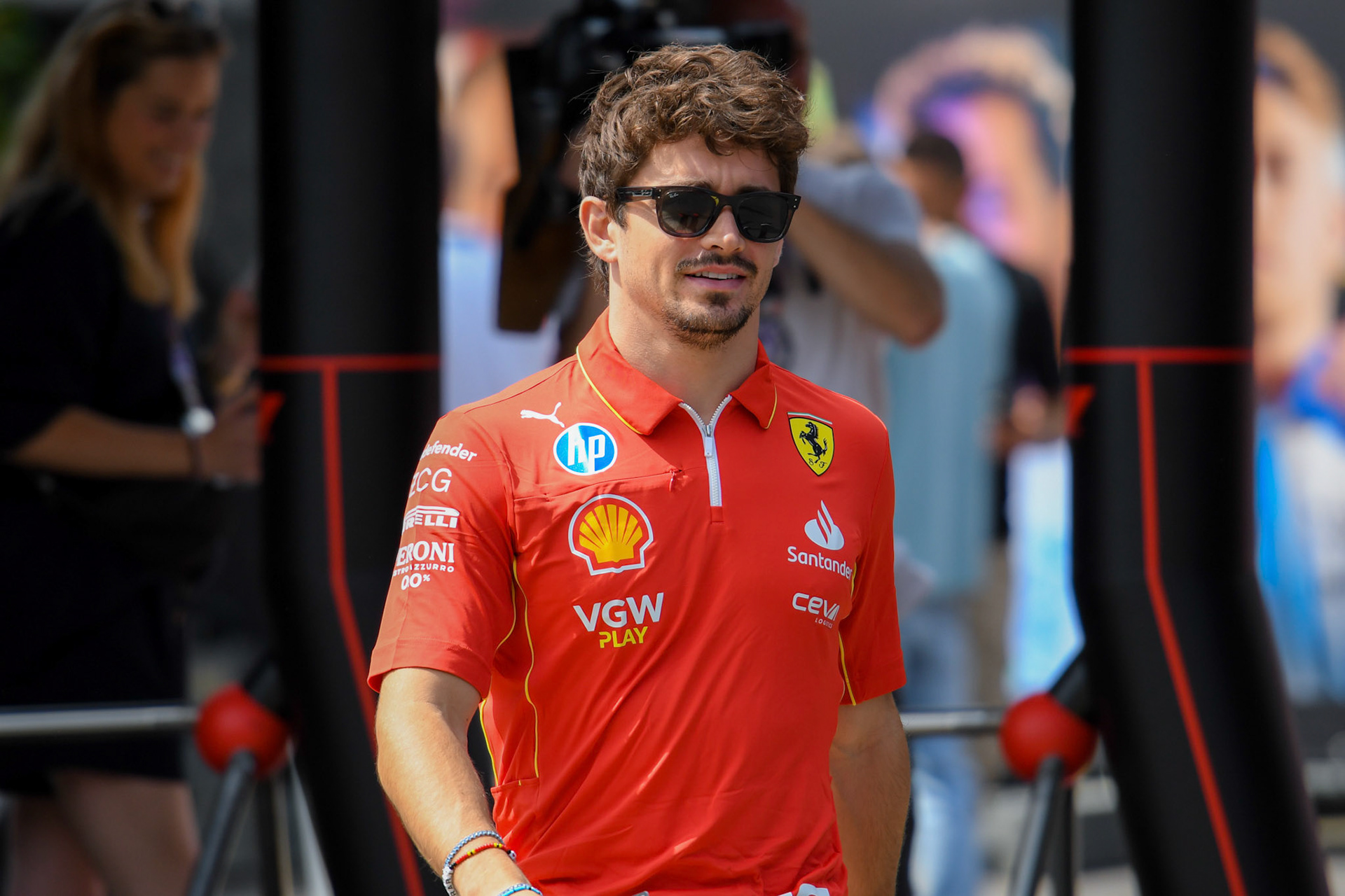 Charles Leclerc #16, Scuderia Ferrari;Formel 1 GP Spa / Belgien. Donnerstag, 25.07.2024