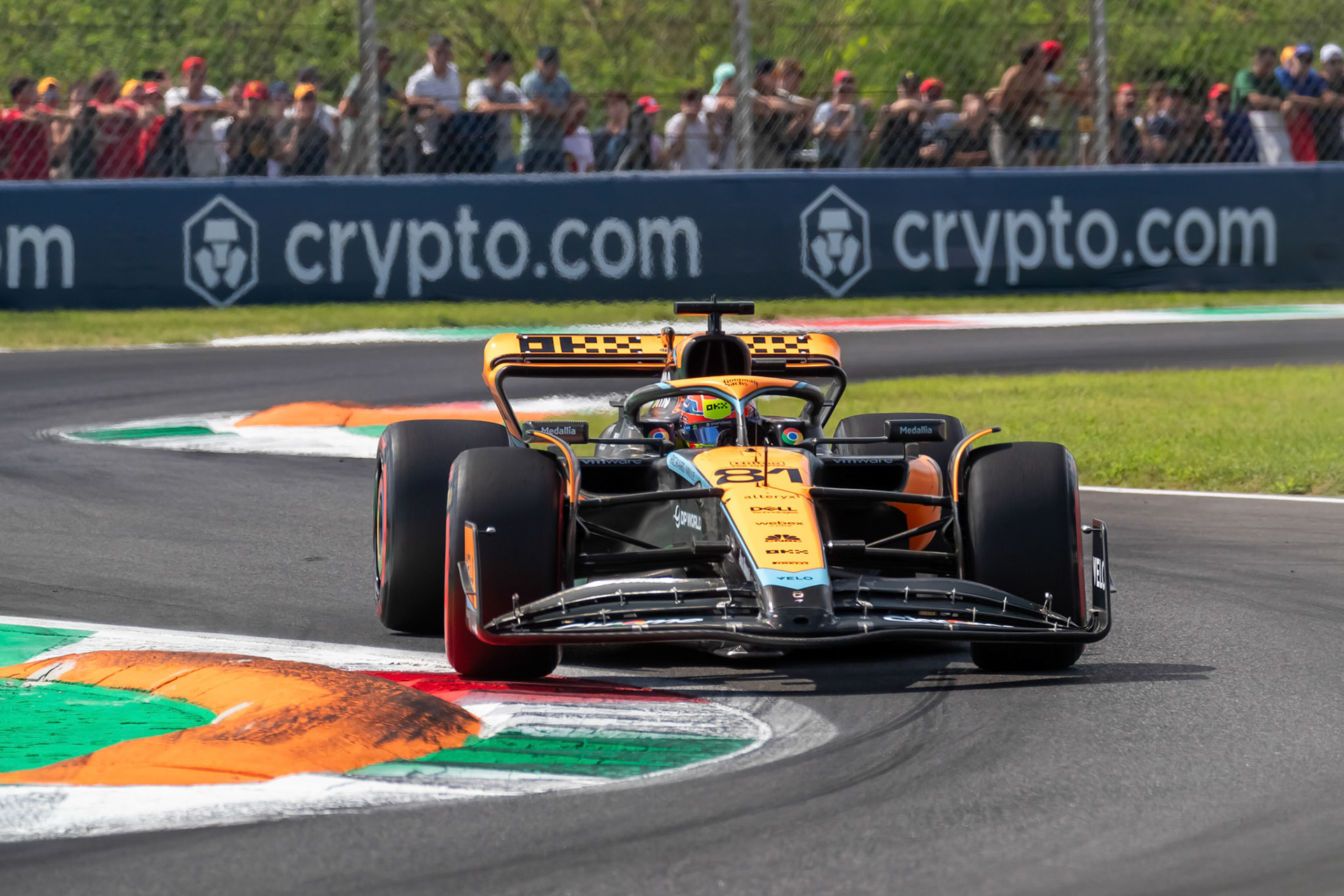 Oscar Piastri (AUS) McLaren F1; Formel 1 GP Italien / Monza. Samstag, 02.09.2023