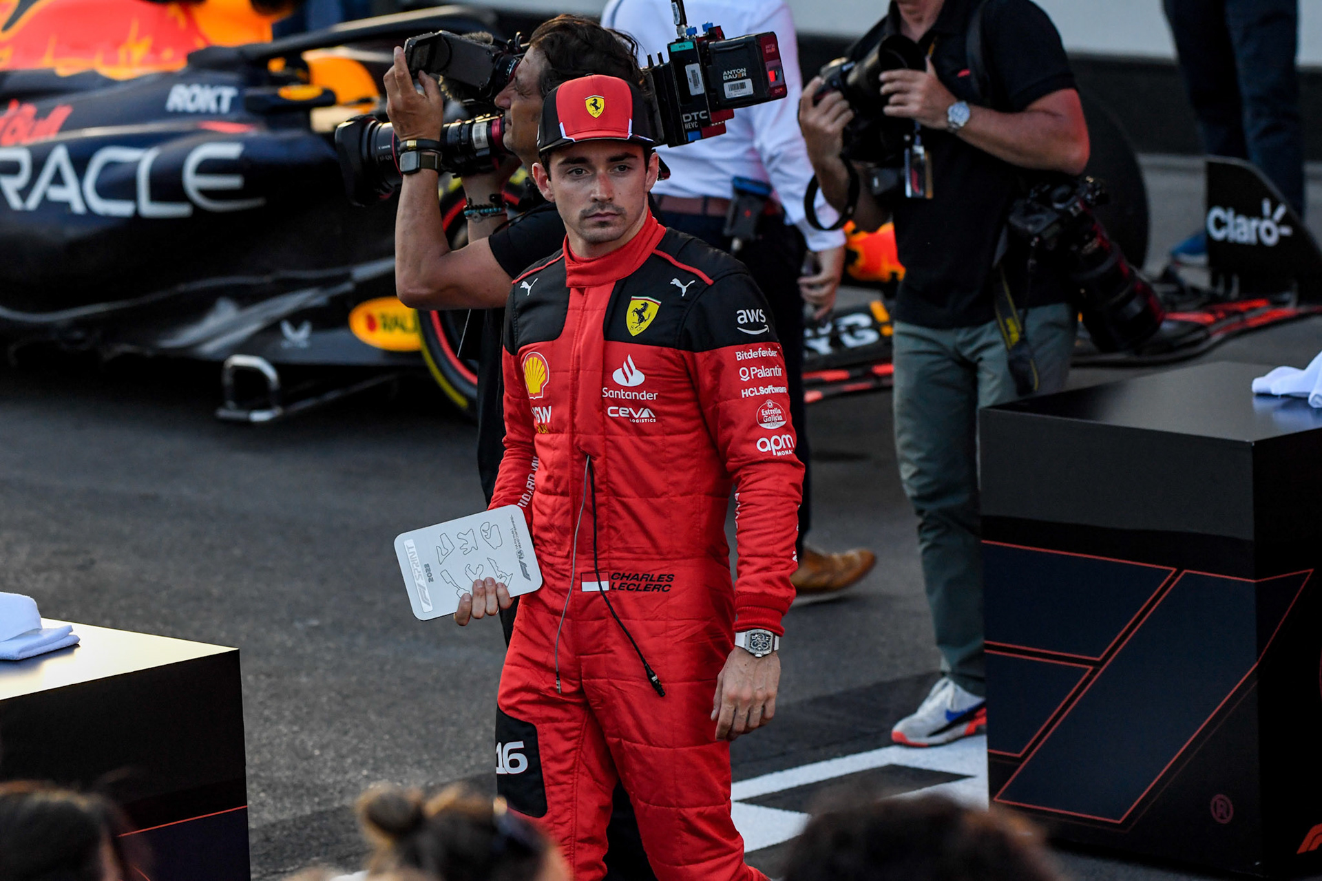 Charles Leclerc (MCO) Scuderia Ferrari; Formel 1 GP Baku Azerbaijan. Samstag 29.04.2023