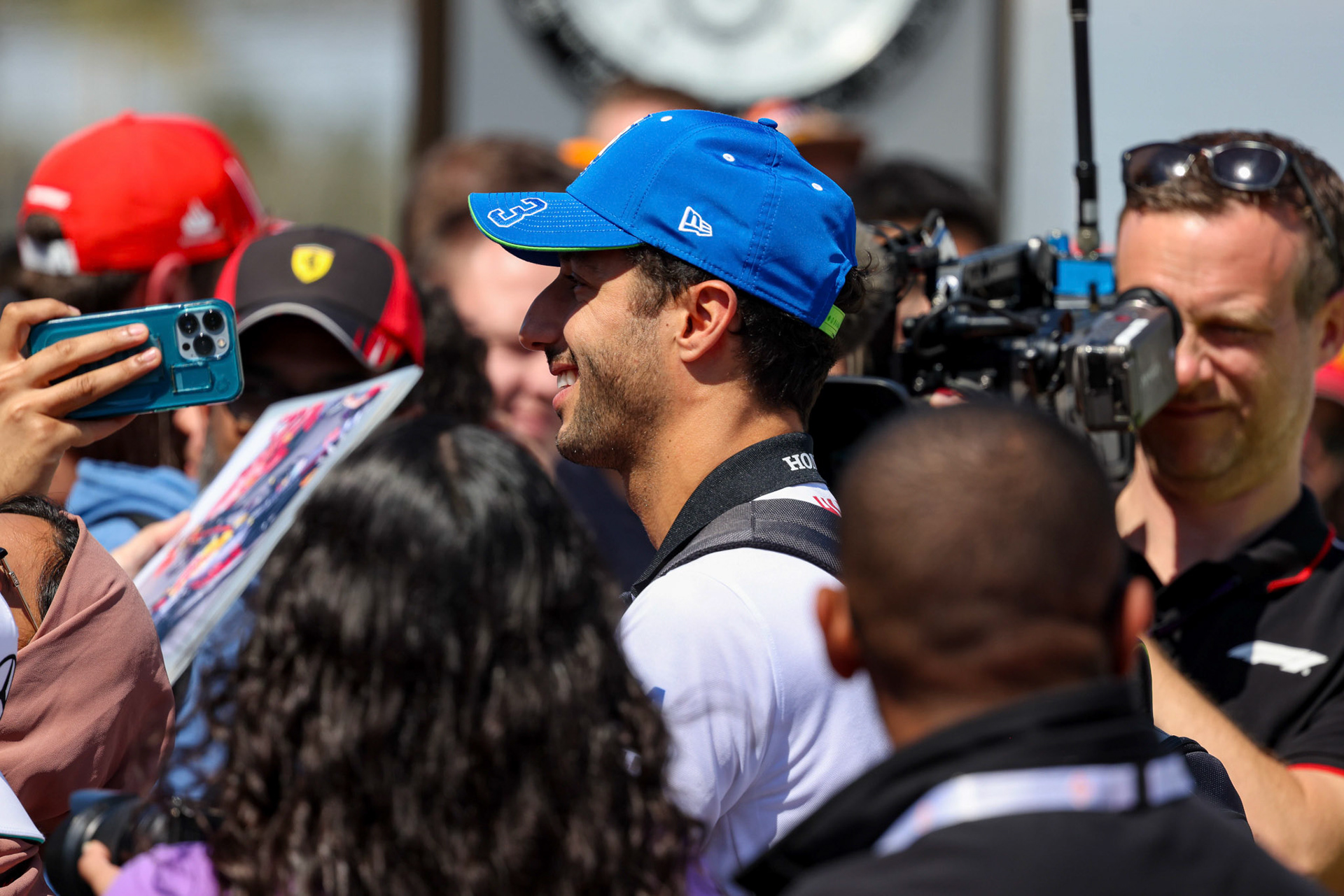 Daniel Ricciardo, #3, Visa Cash App RB Formula One Team; Formel 1 GP Bahrain. Freitag 01.03.2024