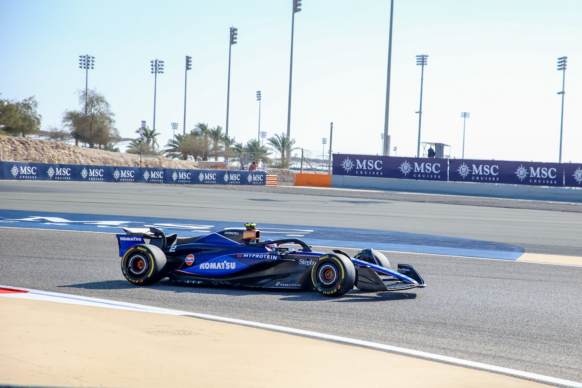 Logan Sargeant #2, Williams Racing; Formel 1 GP Bahrain. Donnerstag 29.02.2024