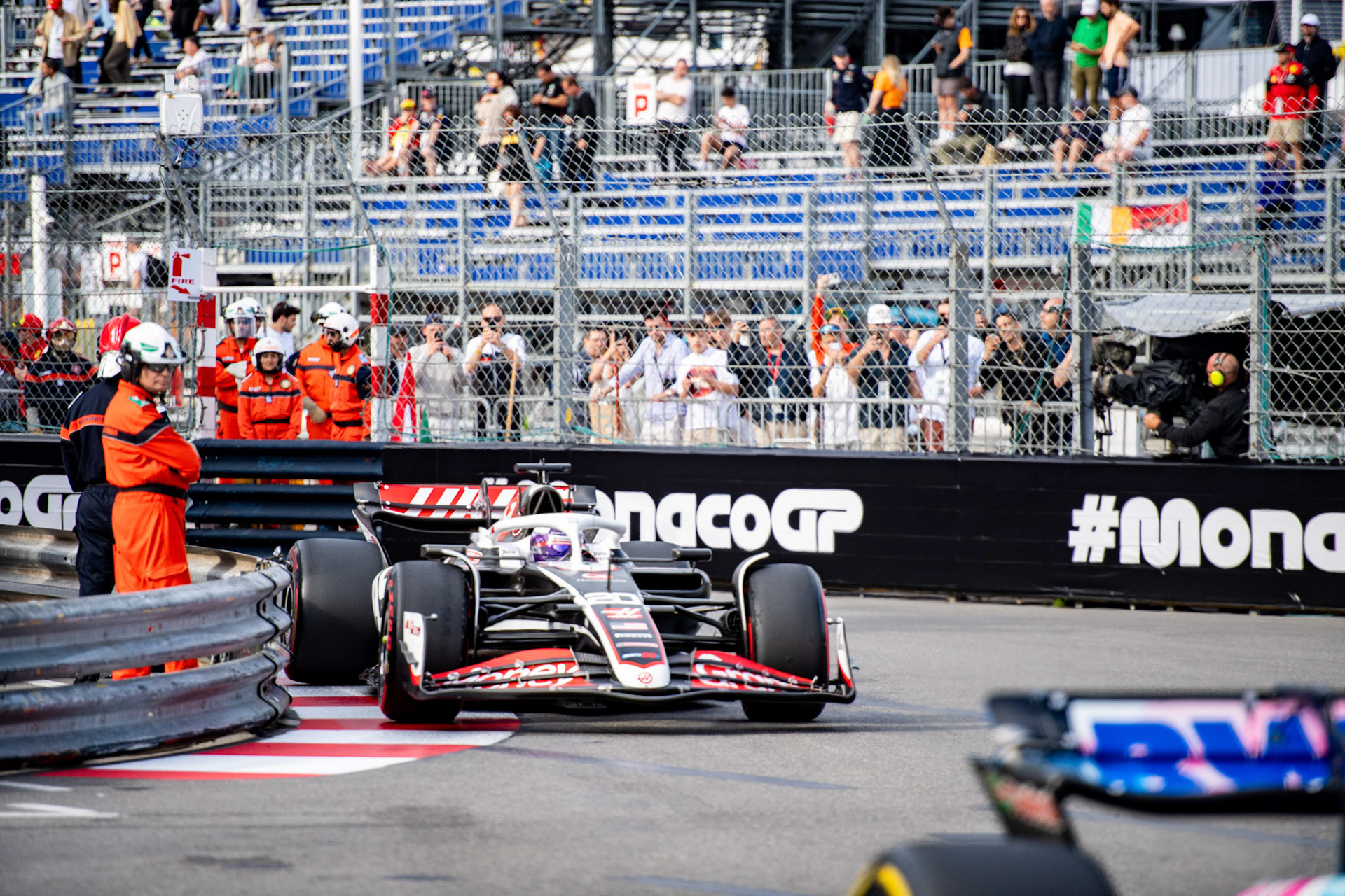 Kevin Magnussen #20, MoneyGram Haas F1 Team; Formel1 GP Monaco Freitag, 24.05.2024