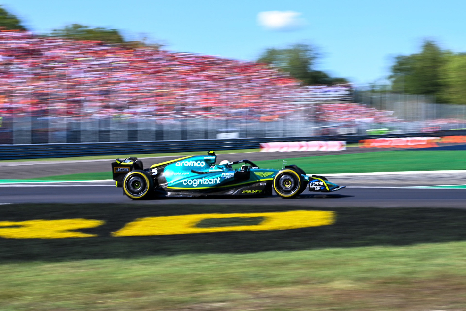 Sebastian Vettel (Ger) Aston Martin Cognizant Formula One Team; Formel 1 GP Italien Monza, Sonntag, 11.09.2022