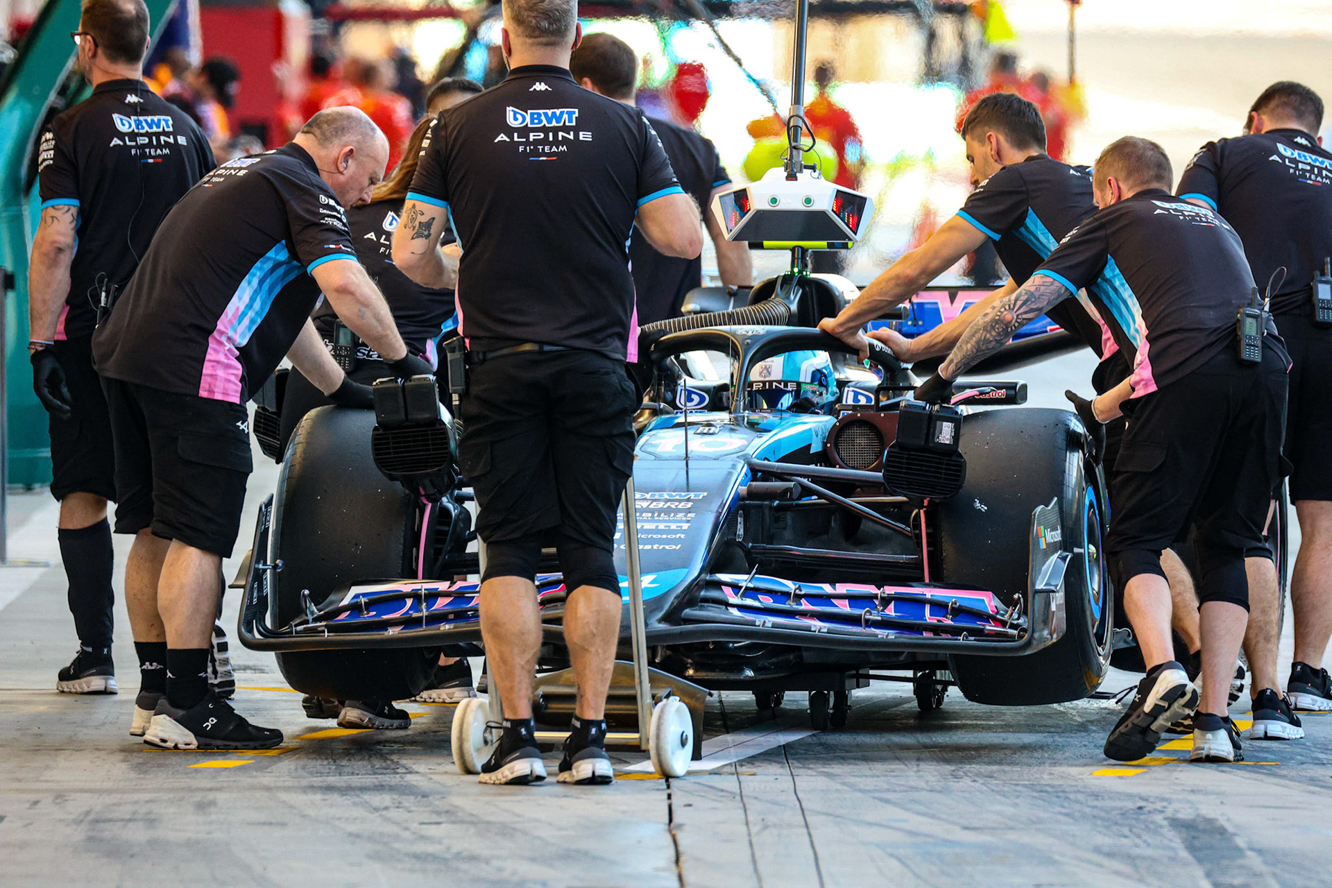 Pierre Gasly #10, BWT Alpine F1 Team; Formel 1 Pre-Season Tests Bahrain. Mittwoch, 21.02.2024