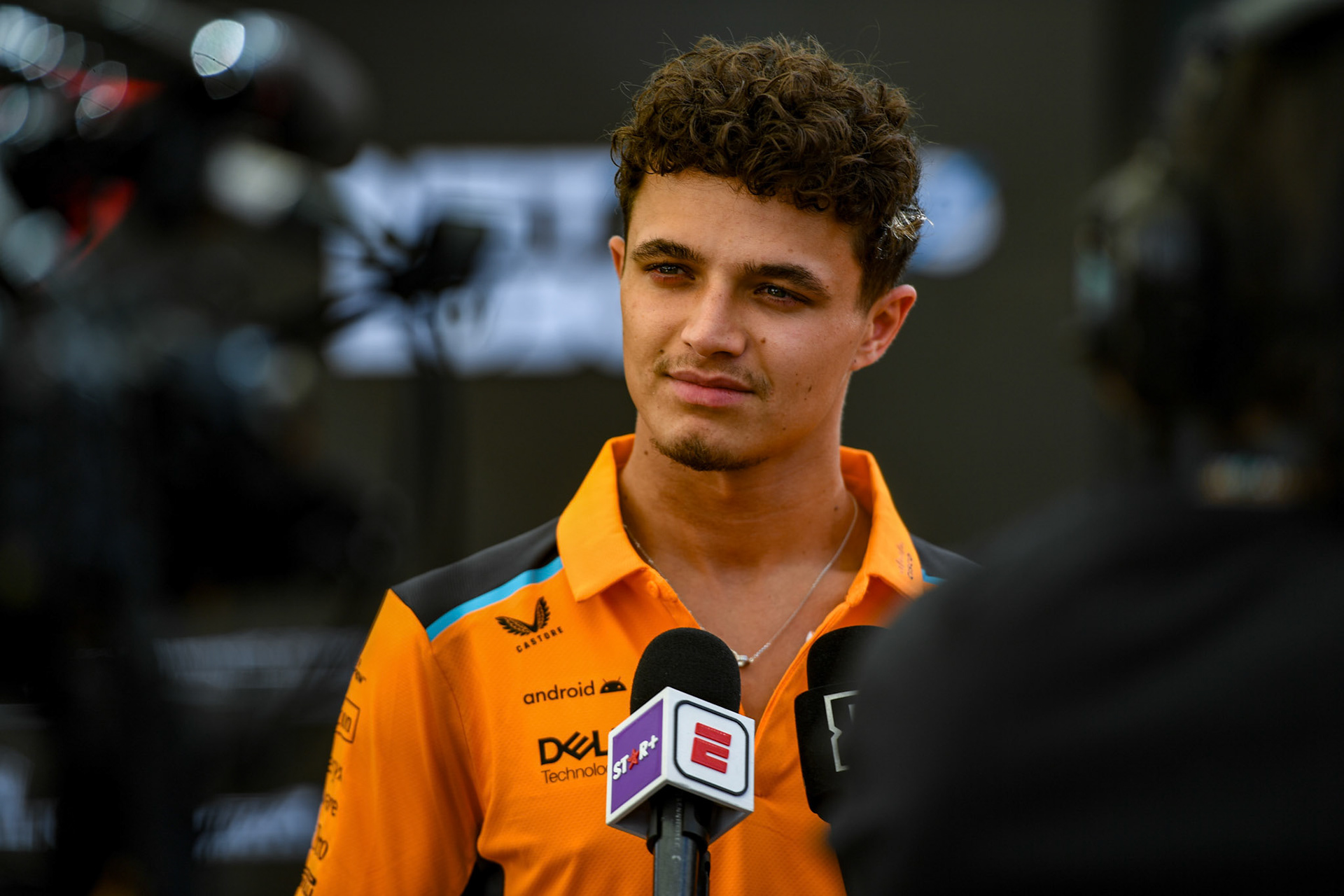 Lando Norris (GBR) McLaren F1 Team; Formel 1 GP Abu Dhabi. Donnerstag 23.11.2023