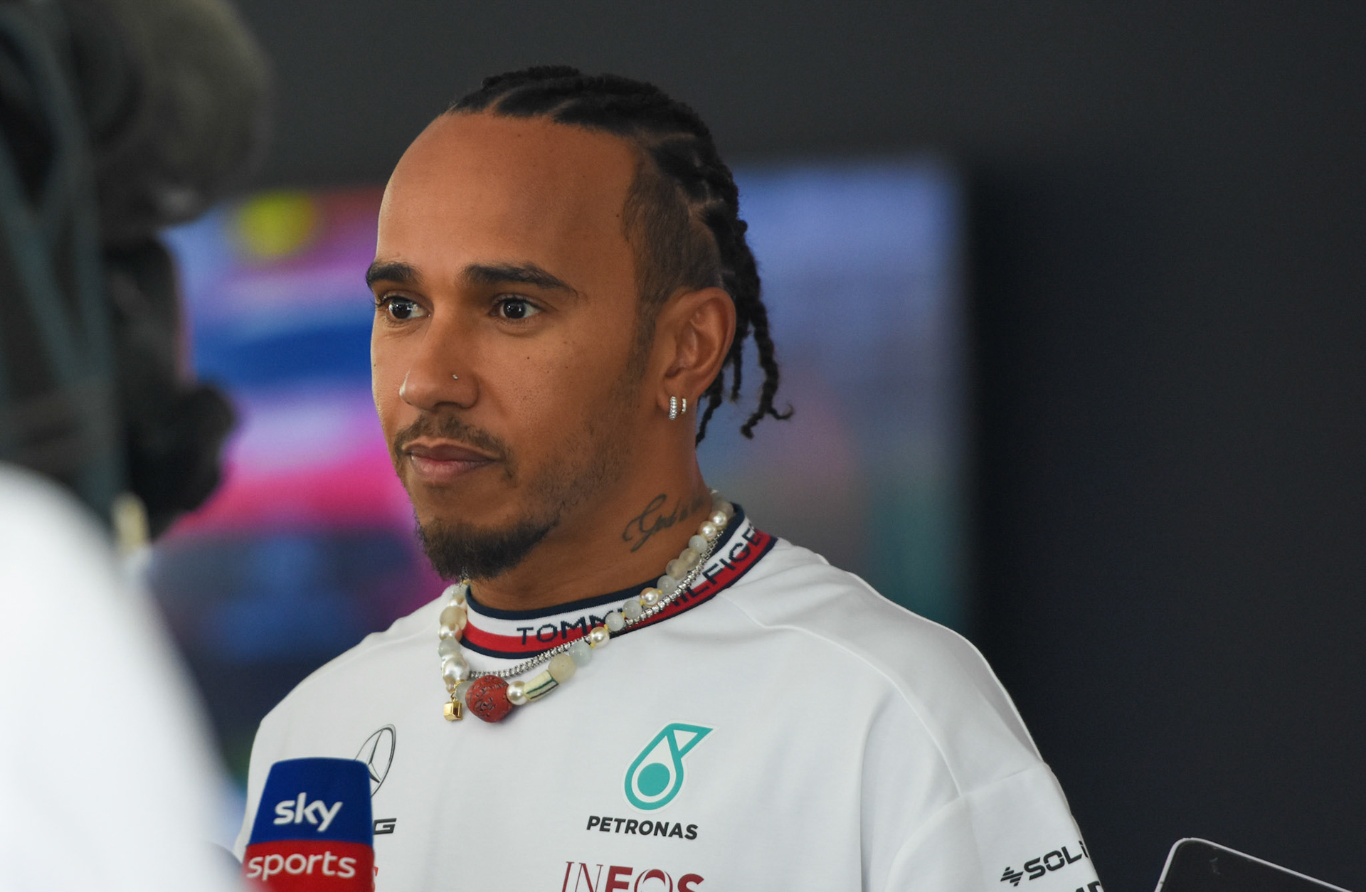 Lewis Hamilton (GBR) Mercedes AMG F1 Team; Formel 1 GP Austria / Österreich. Donnerstag 29.06.2023