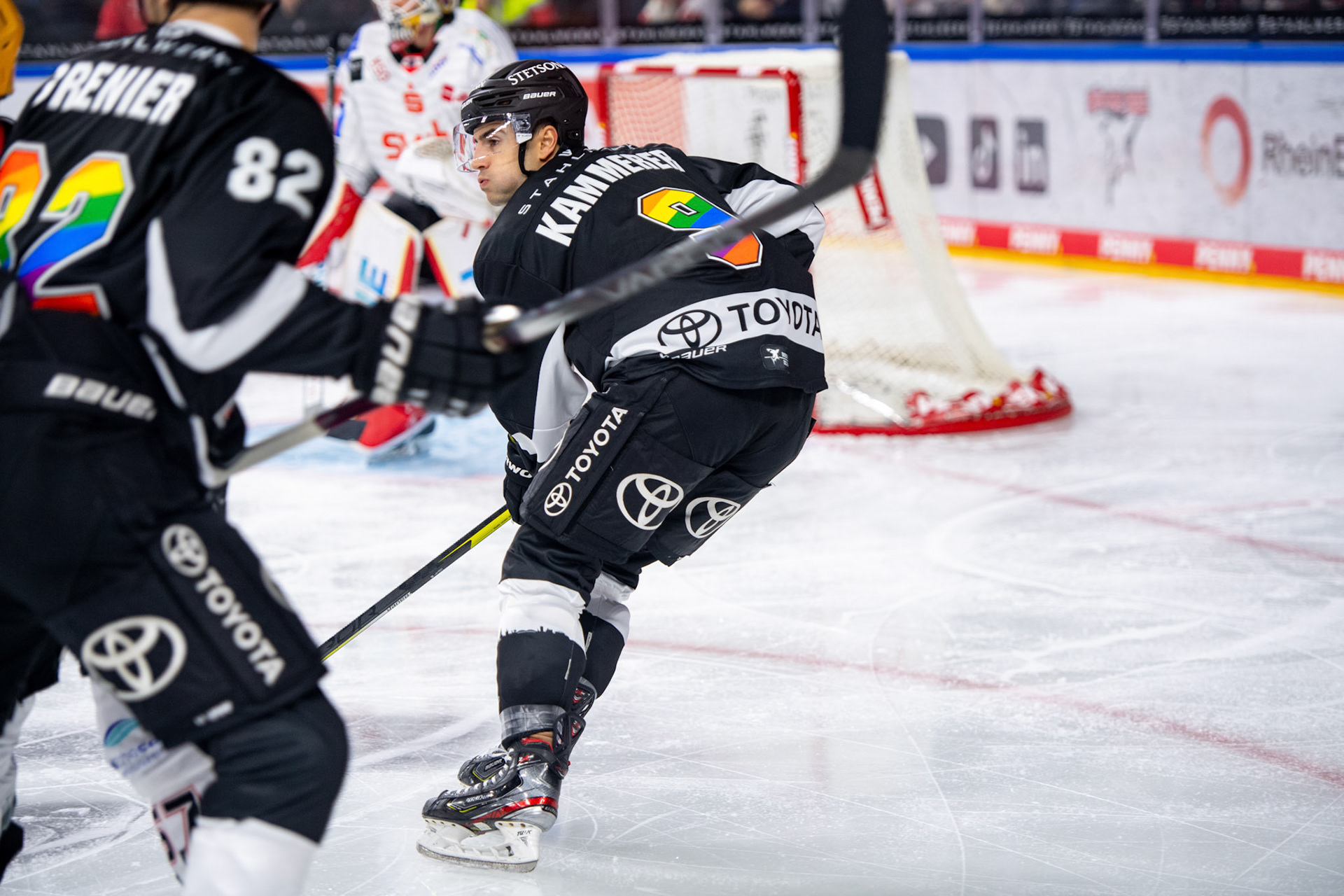 Maximilian Kammerer; DEL Kölner Haie - Bremerhaven Fischtown Pinguins, 01.11.2023