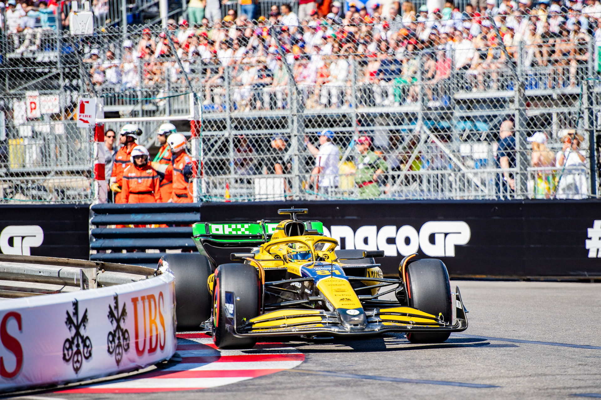 Oscar Piastri #81, McLaren Formula 1 Team; Formel1 GP Monaco Samstag, 25.05.2024
