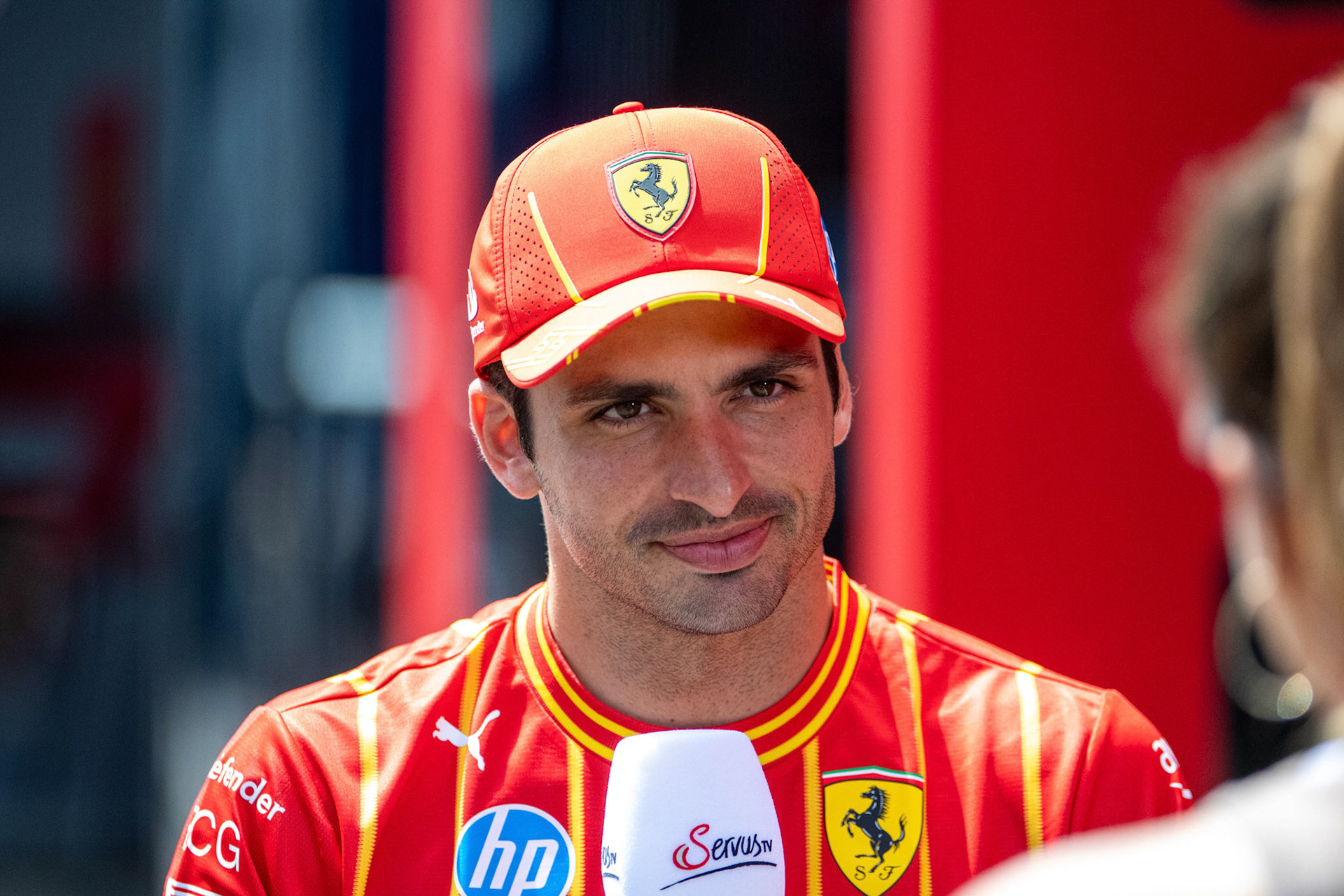 Carlos Sainz #55, Scuderia Ferrari;Formel 1 GP Austria / Österreich. Donnerstag, 27.06.2024