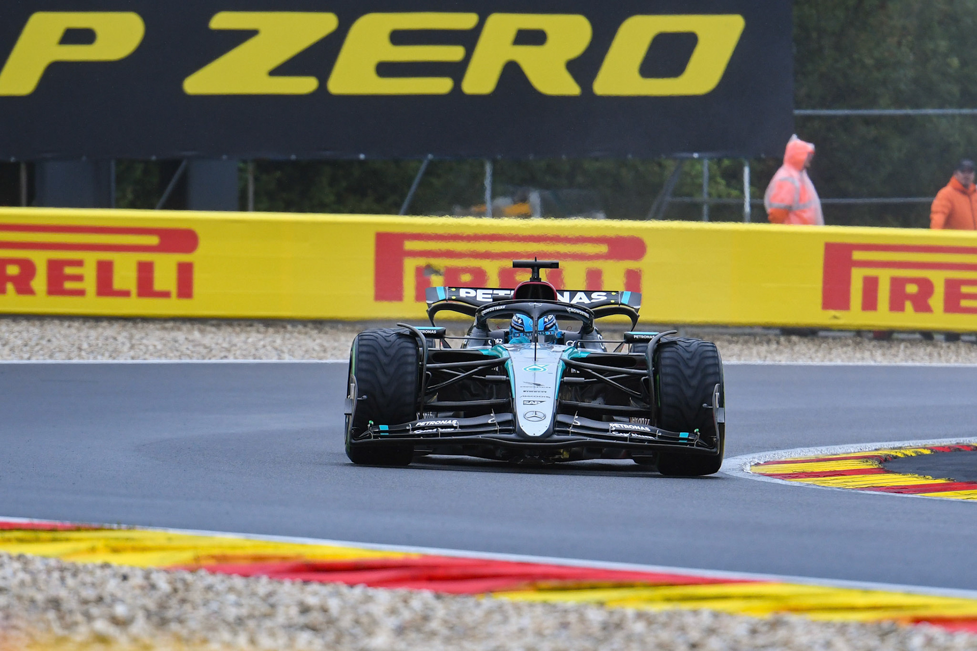 George Russell #63, Mercedes-AMG Petronas F1 Team;Formel 1 GP Spa / Belgien. Samstag, 27.07.2024