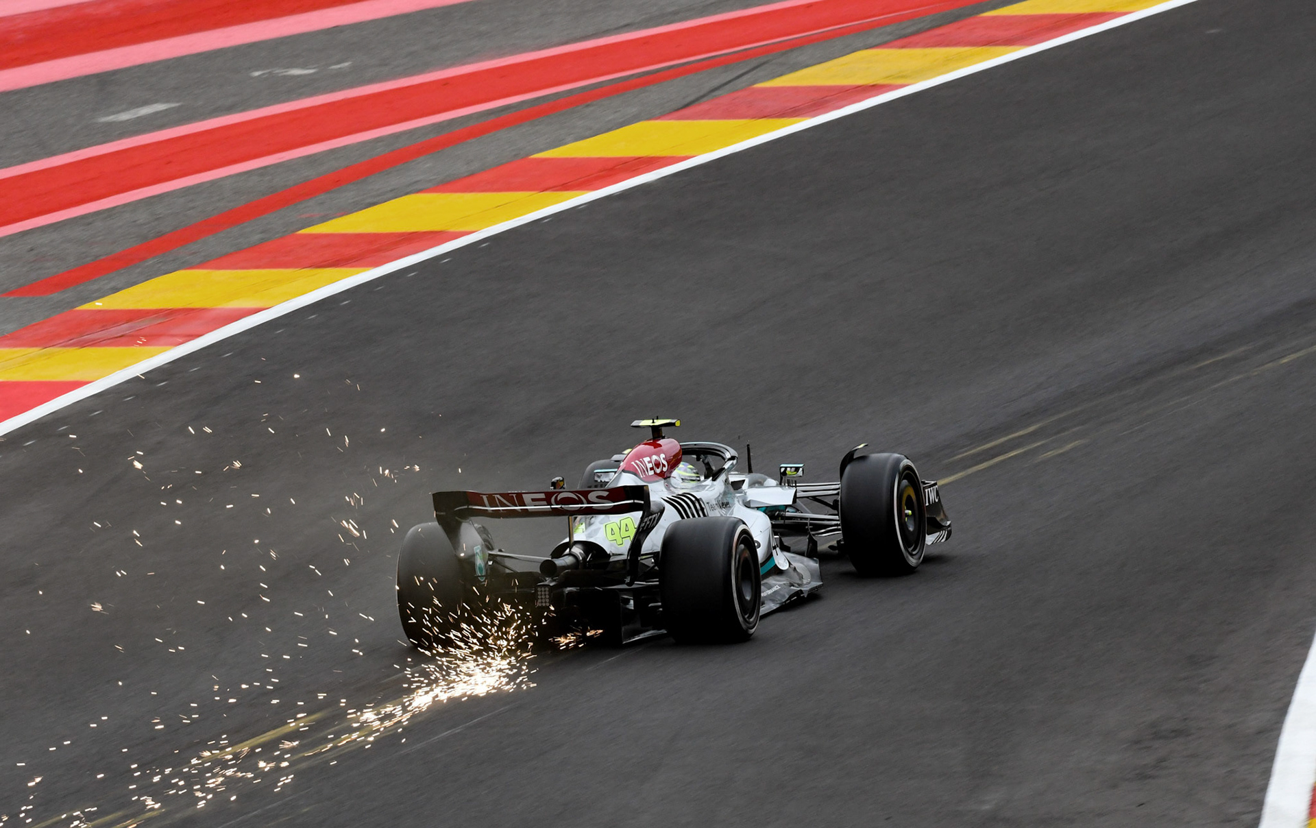 Lewis Hamilton (GBR) Merceds AMG Petronas F1 Team; Formel 1 GP Belgien. Freitag, 26.08.2022