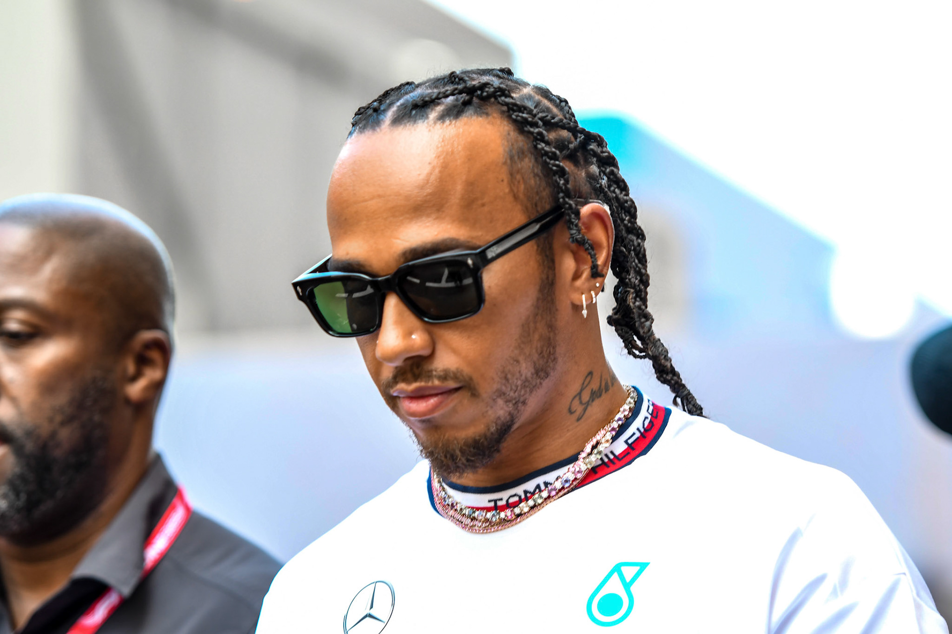 Lewis Hamilton (GBR) Mercedes AMG F1 Team; Formel 1 GP Monaco. Donnerstag 25.05.2023