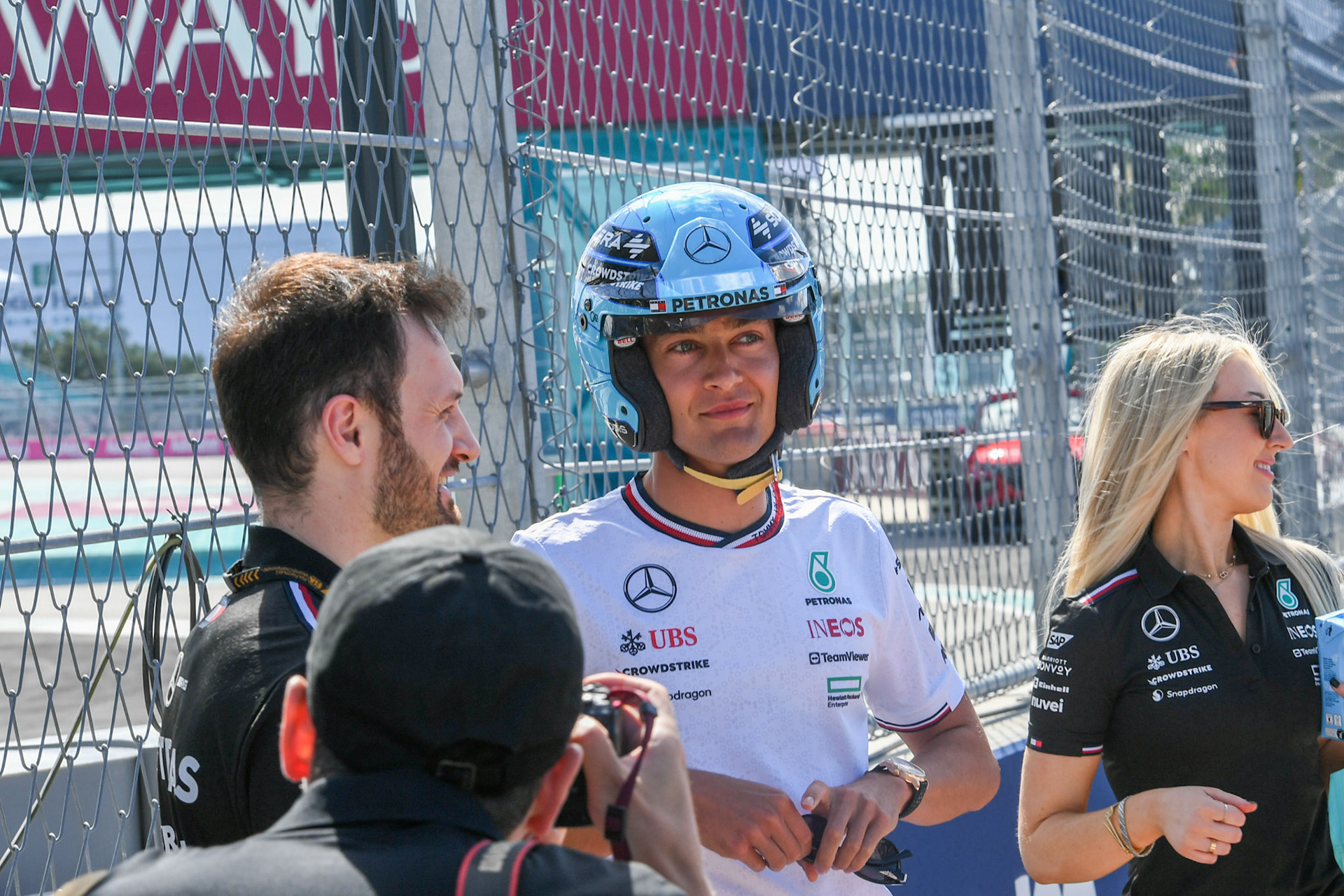 George Russell #63, Mercedes-AMG Petronas F1 Team; Formel 1 GP Miami / USA. 04.05.2024