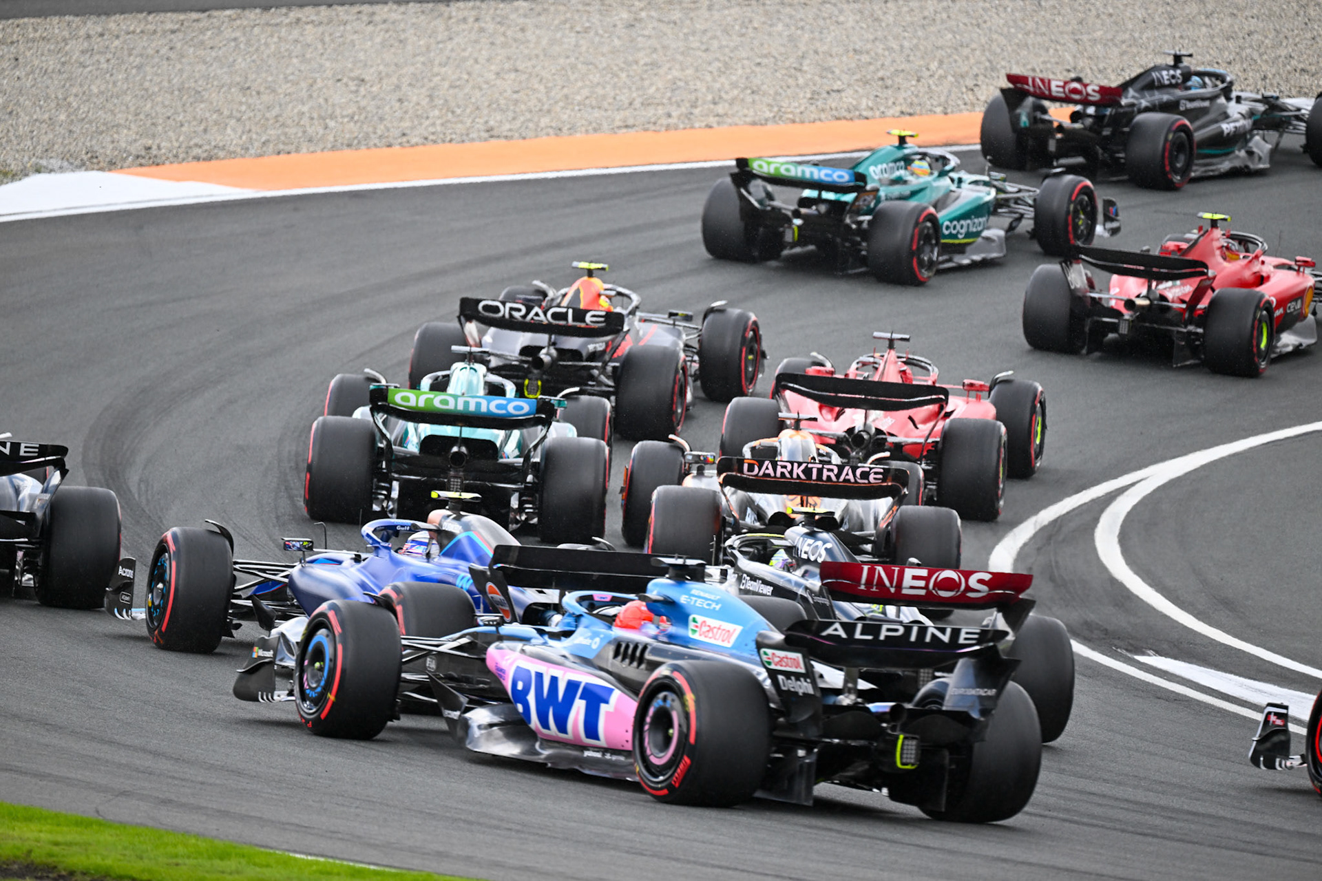 Rennstart; Formel 1 GP Holland / Zandvoort. Sonntag, 27.08.2023