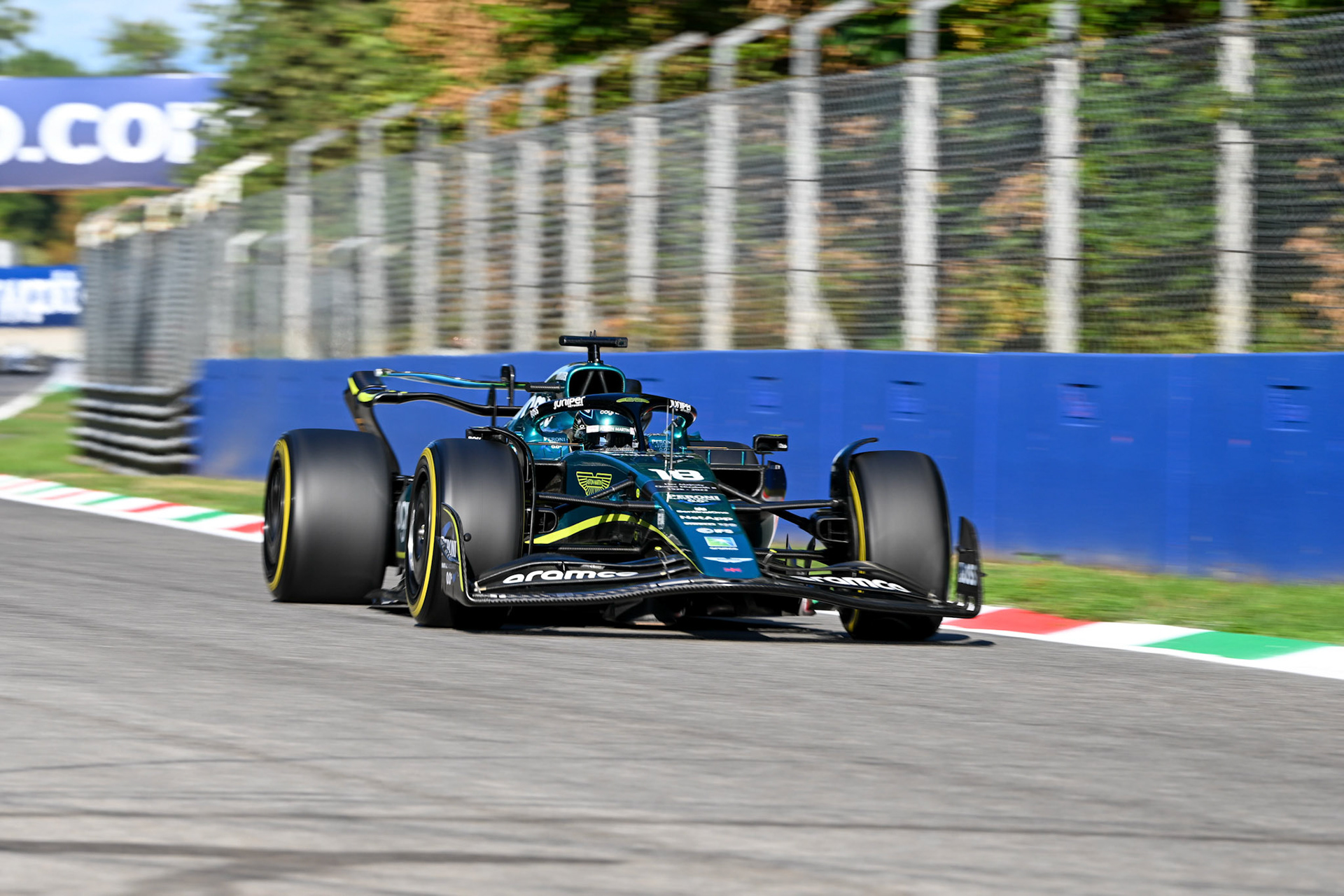 Lance Stroll (CAN) Aston Martin Cognizant Formula One Team; Formel 1 GP Italien Monza, Freitag, 09.09.2022