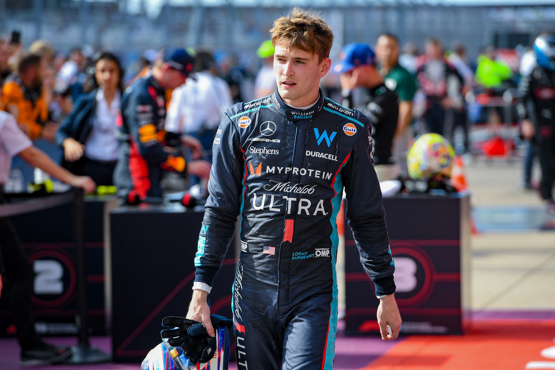 Logan Sargeant (USA) Williams Racing;Formel 1 GP USA Austin Texas. Sonntag 22.10.2023