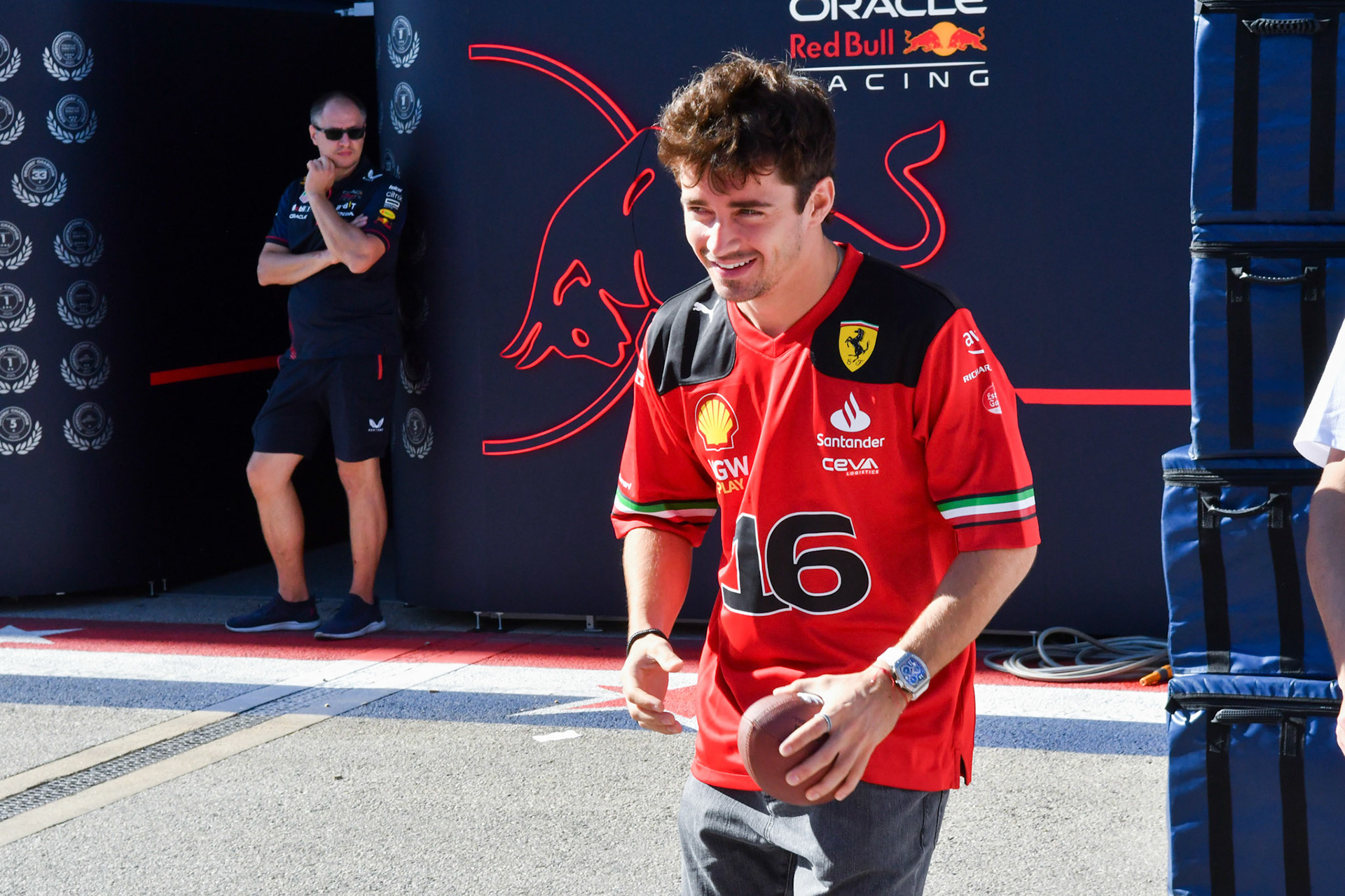 Charles Leclerc (MCO) Scuderia Ferrari;Formel 1 GP USA Austin Texas. Freitag 20.10.2023