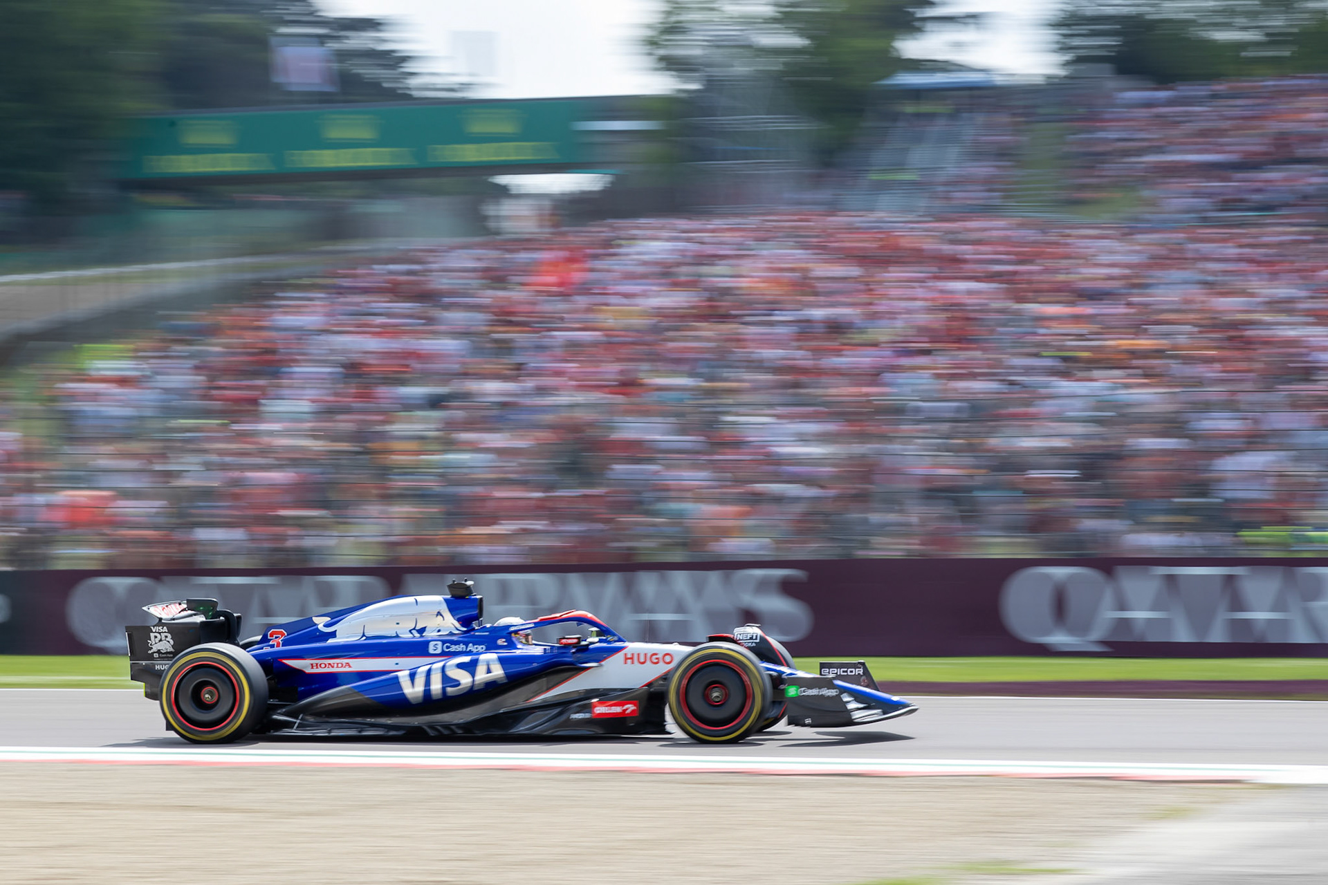 Daniel Ricciardo, #3, Visa Cash App RB Formula One Team; F1 GP Imola / Italien Sonntag, 19.05.2024