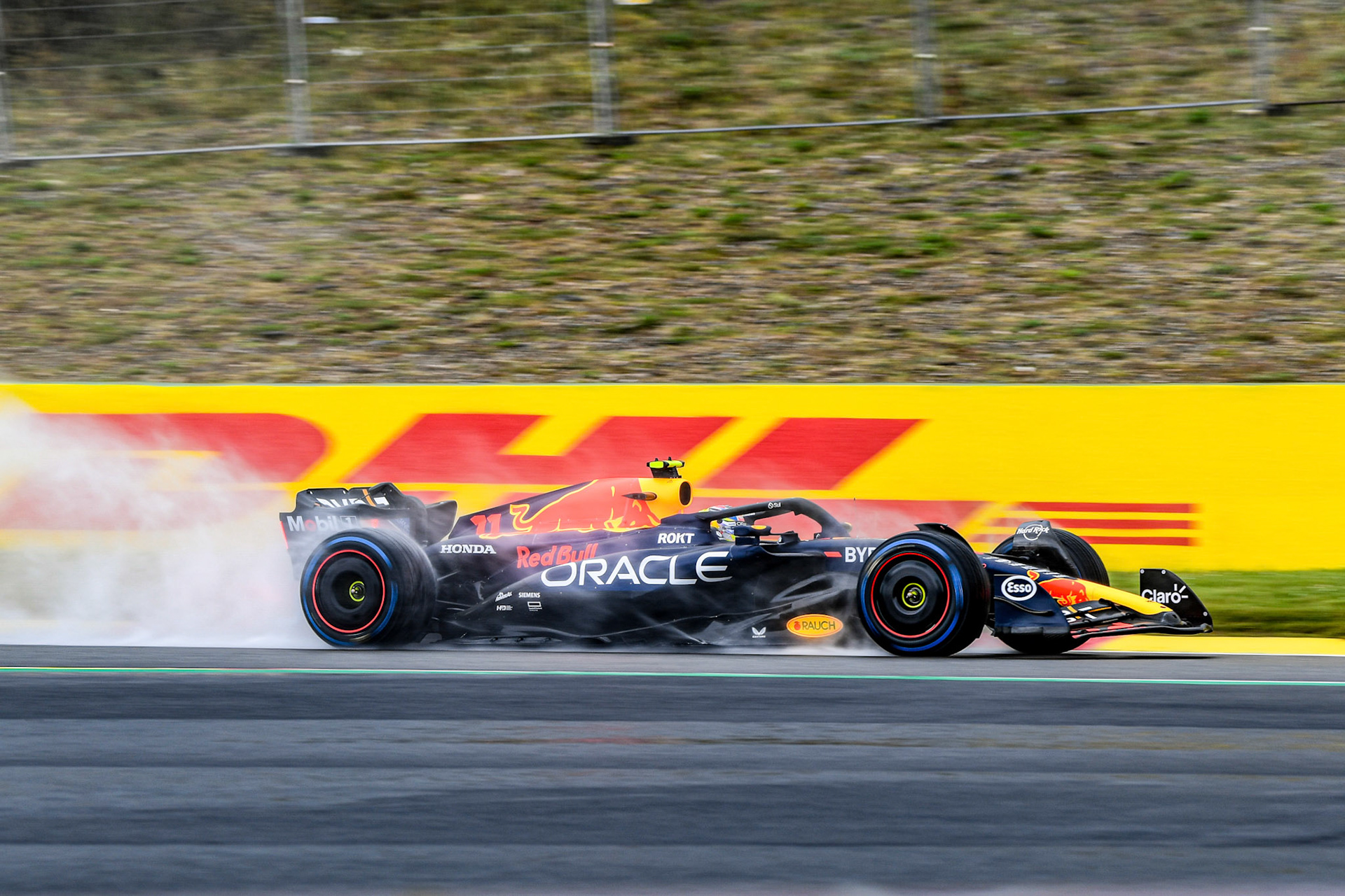 Sergio Perez (MEX) Red Bull Racing; Formel 1 GP Spa Francorchamps/ Belgien. Freitag, 28.07.2023